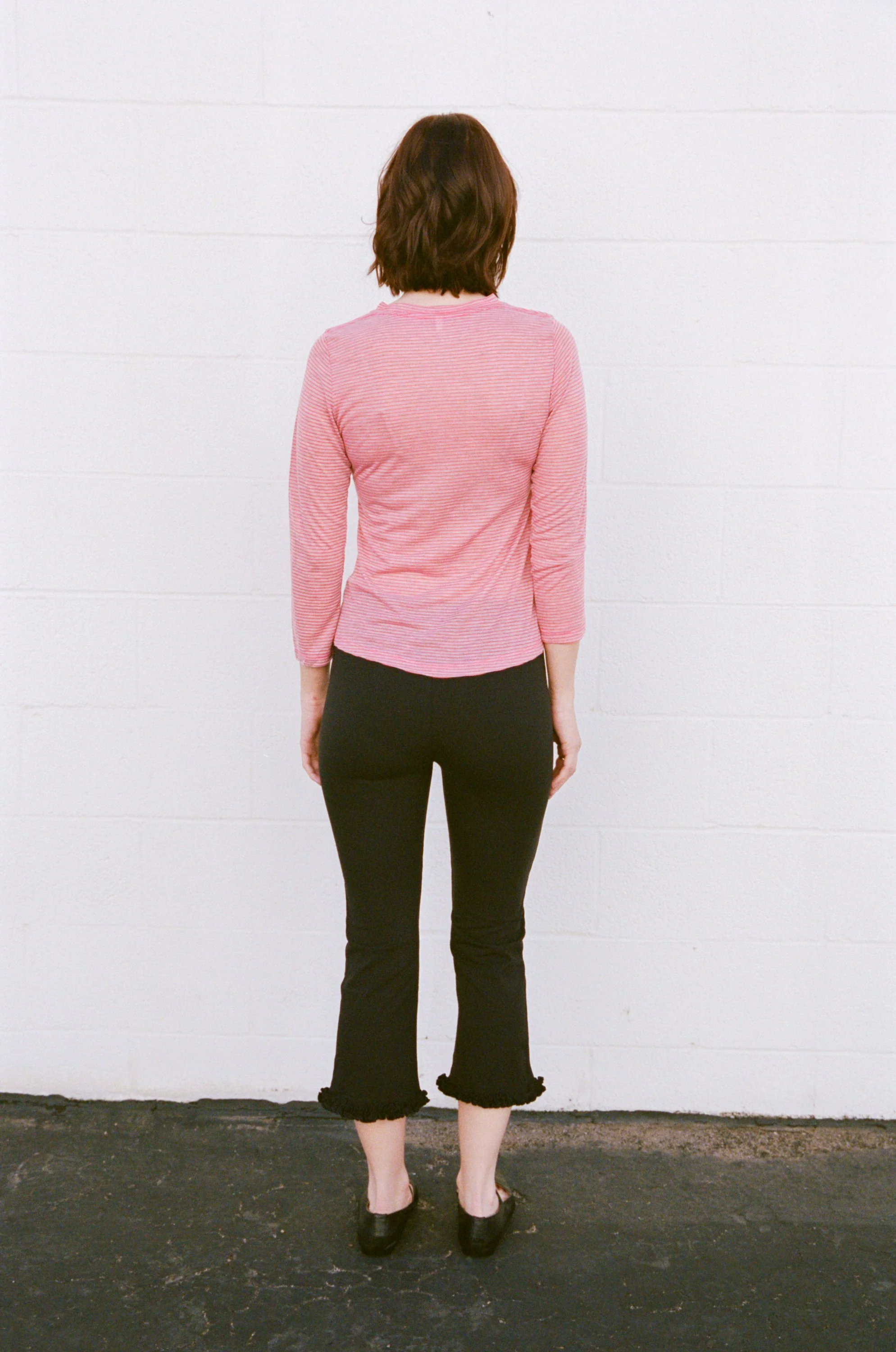 3/4 Sleeve Top - Lychee - Image 6