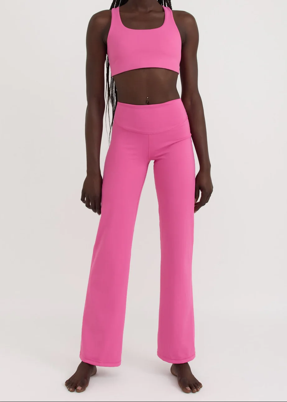 Active Racer Back Bra - Pink - Image 2