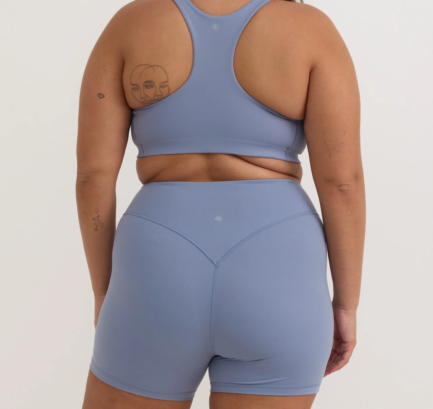 Active Run Shorts - Misty Blue - Image 5