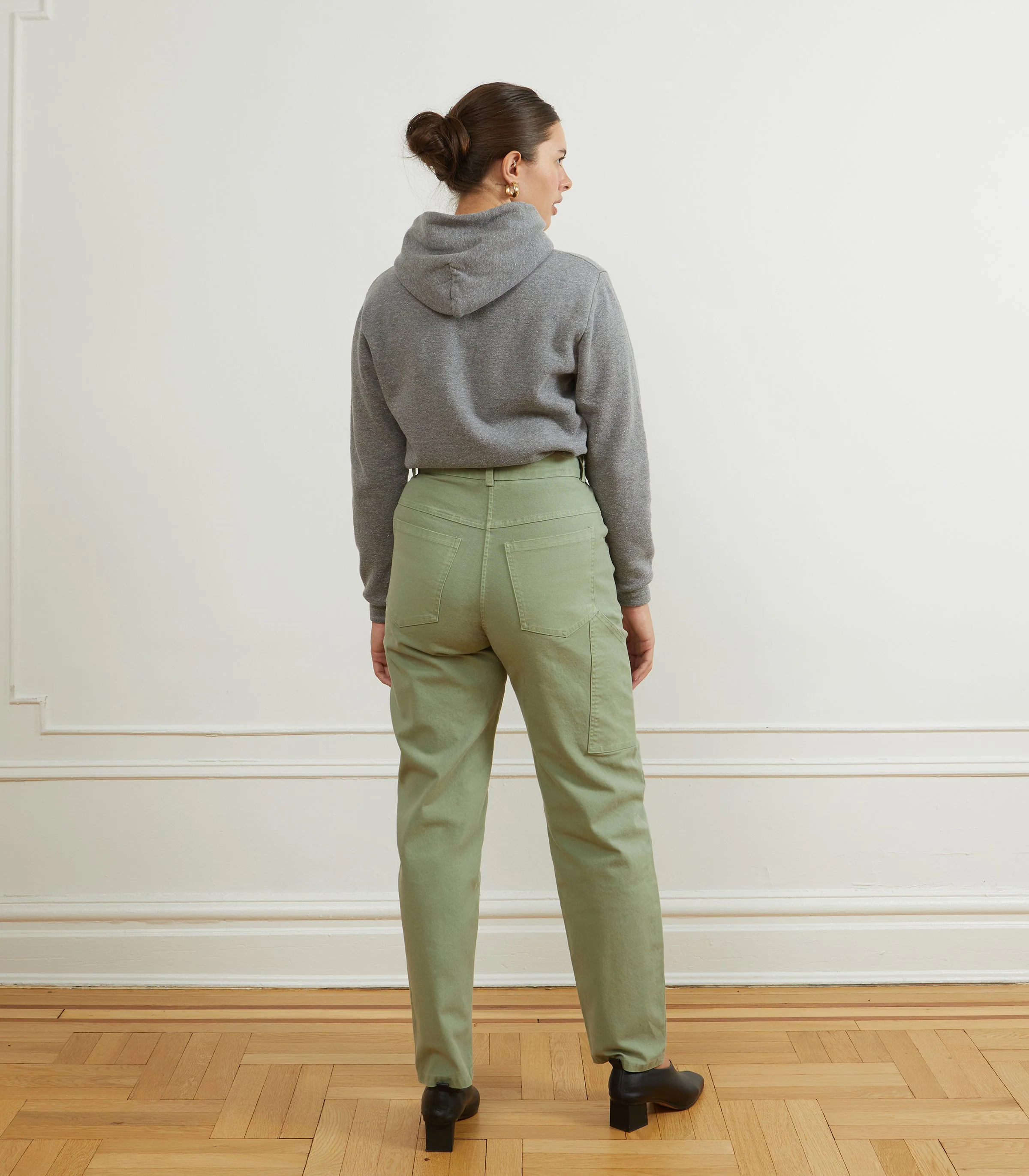 Agnes High Rise Painter Pants - Cardamom - Image 2