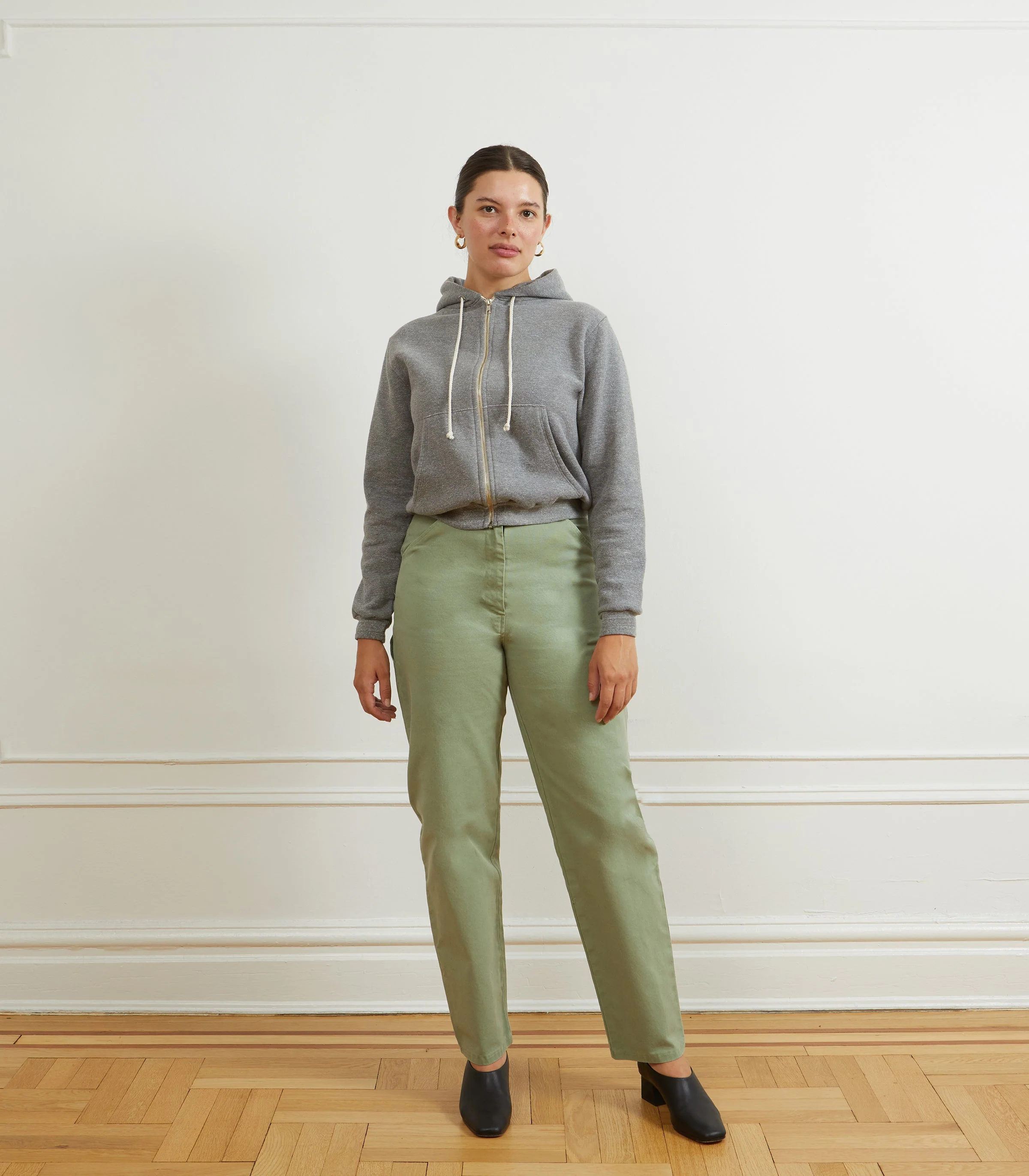 Agnes High Rise Painter Pants - Cardamom - Image 3