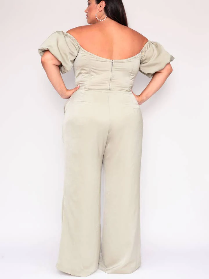 Alaia Pant - Light Sage - Image 2
