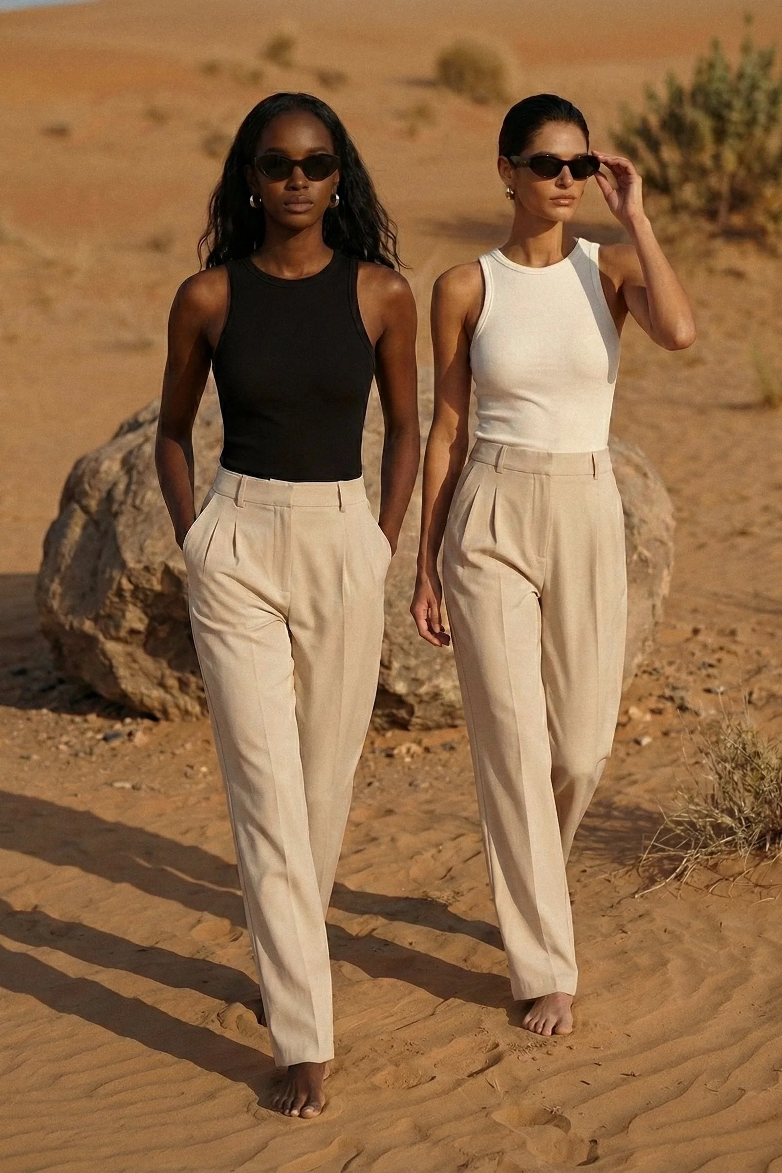 Alexandra Pants Bone - Image 4