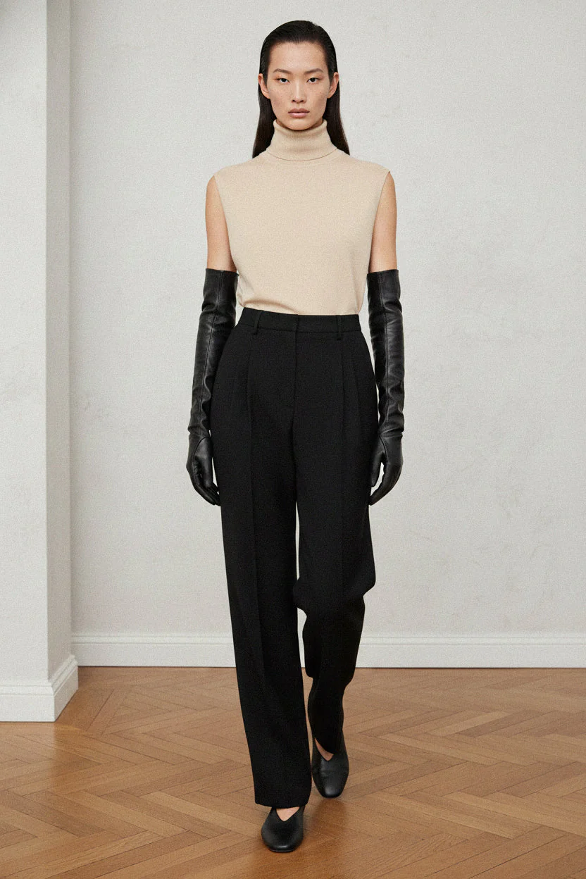 Alexandra Pants Wool Black - Image 3