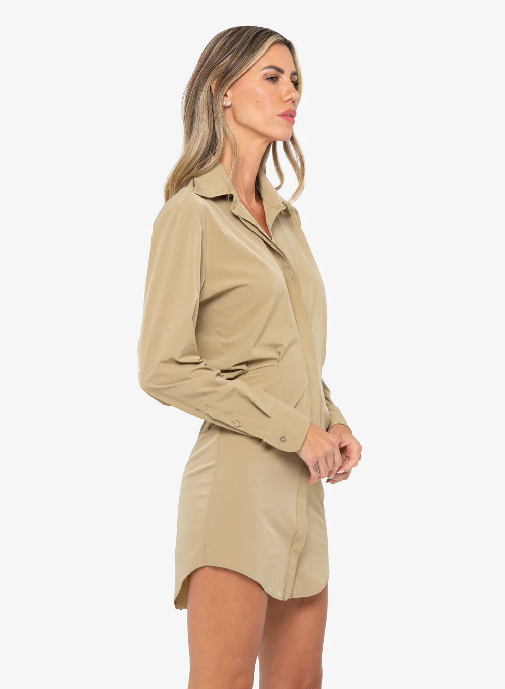 Althea Dress - Biscotti - Image 3