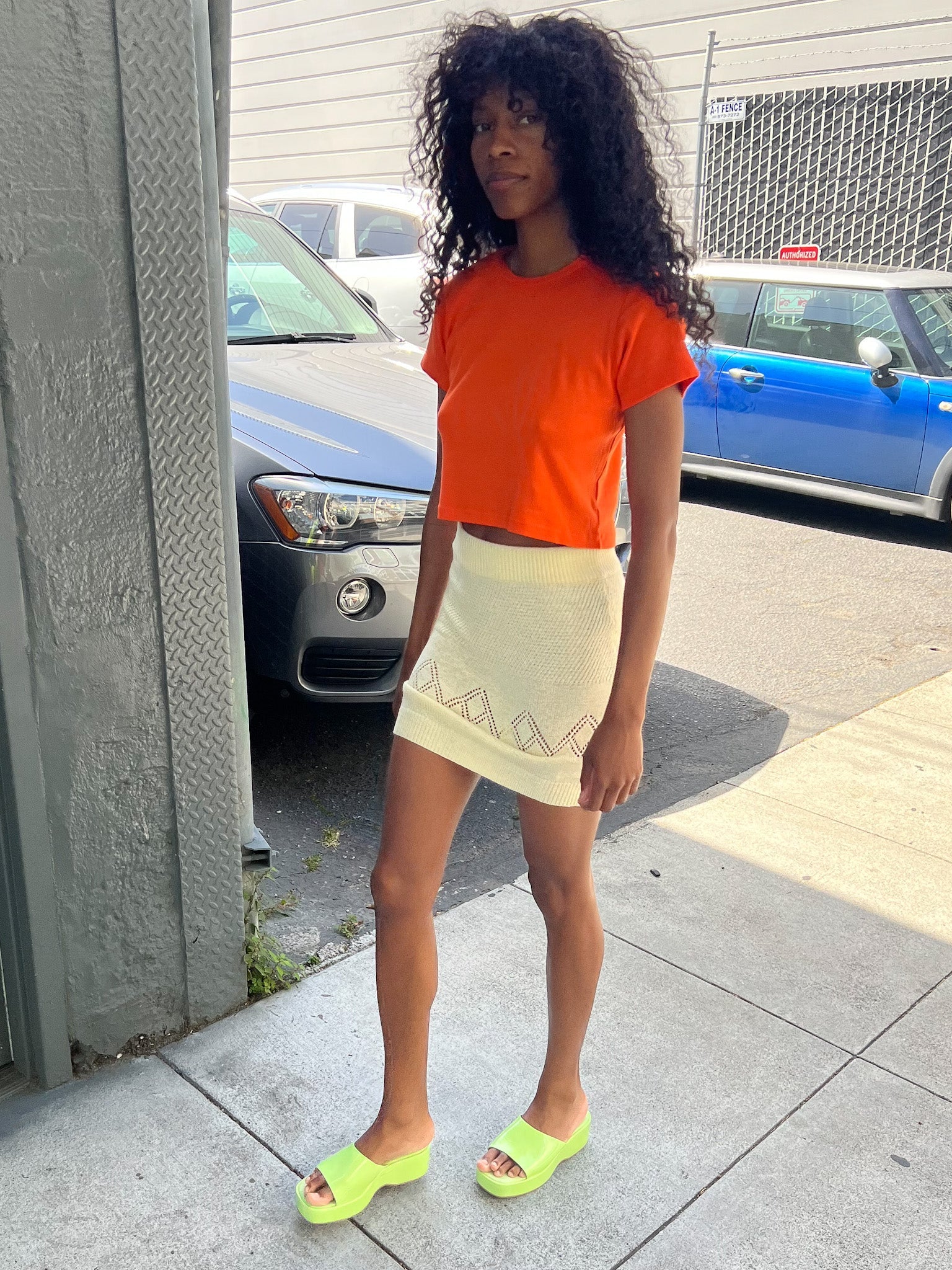 Amanda Skirt - Ivory - Image 4