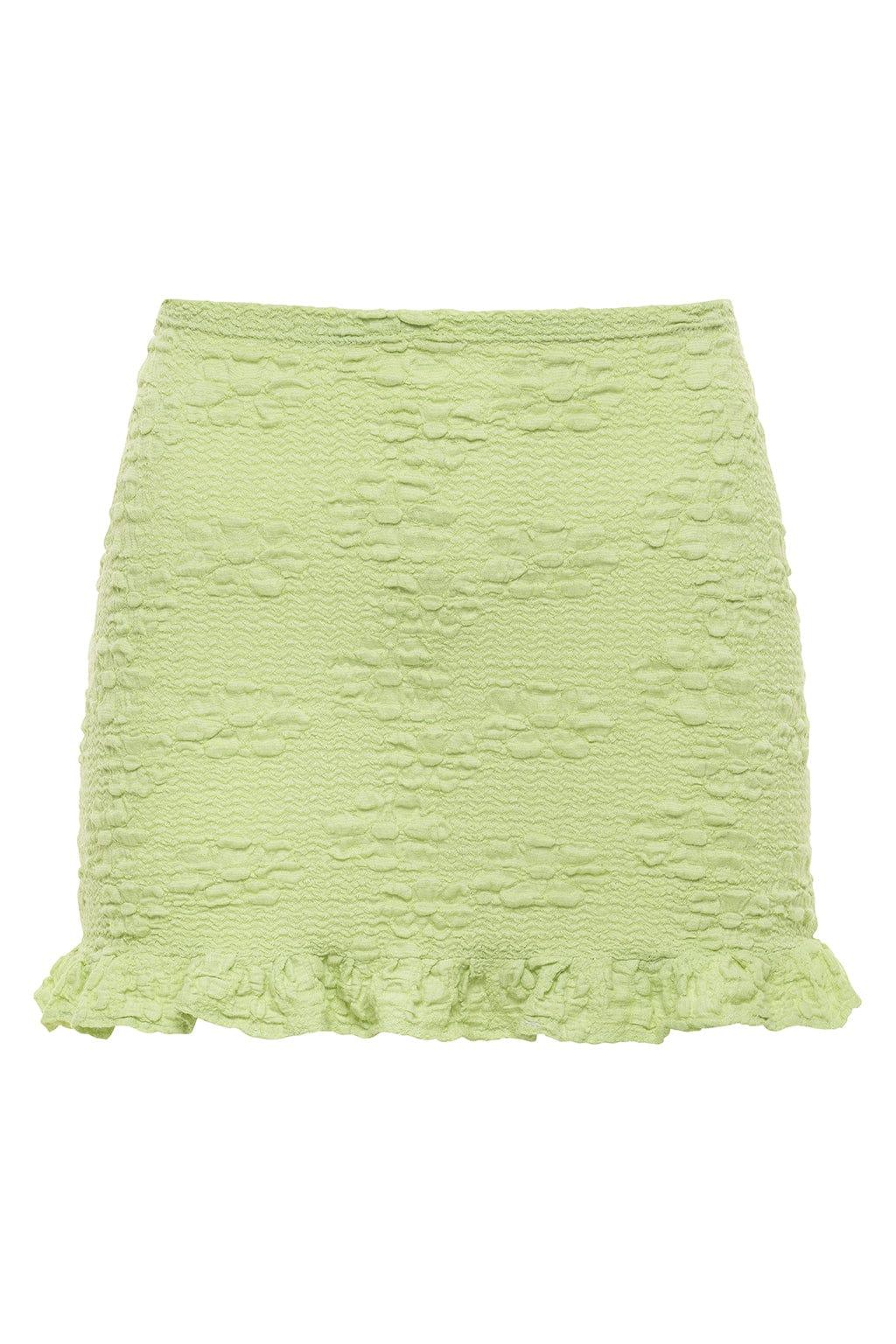 Avo Floral Ruffle Micro Skirt - Image 2