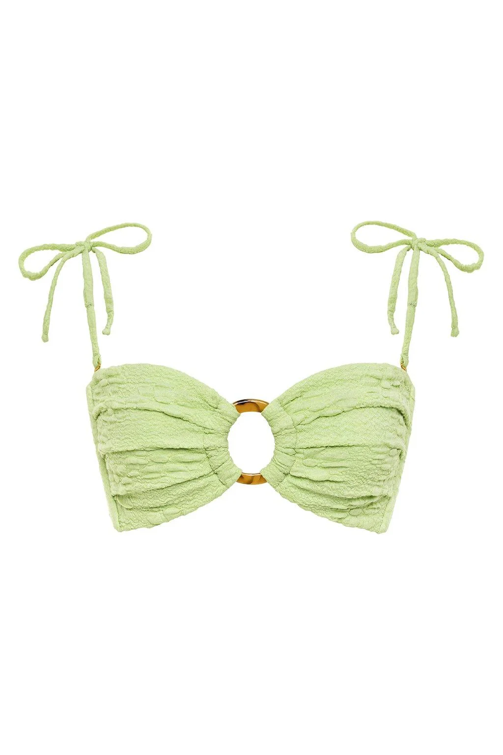 Avo Floral Tori Ties Bandeau Bikini Top - Image 3