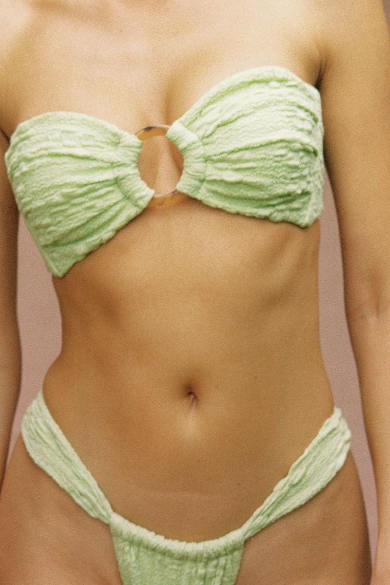 Avo Floral Tori Ties Bandeau Bikini Top - Image 8