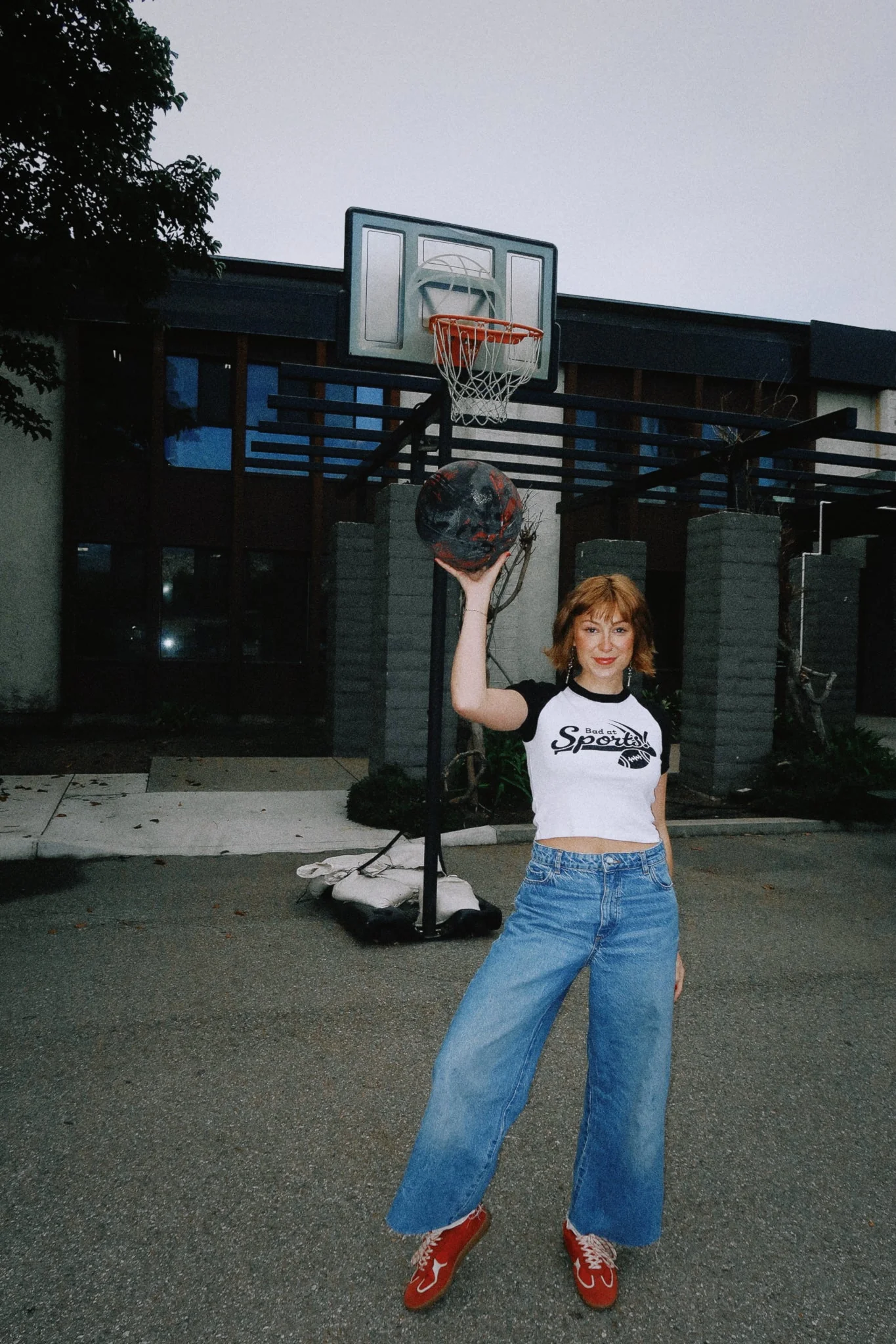 Bad at Sports | Rag Tee - Black & White - Image 2