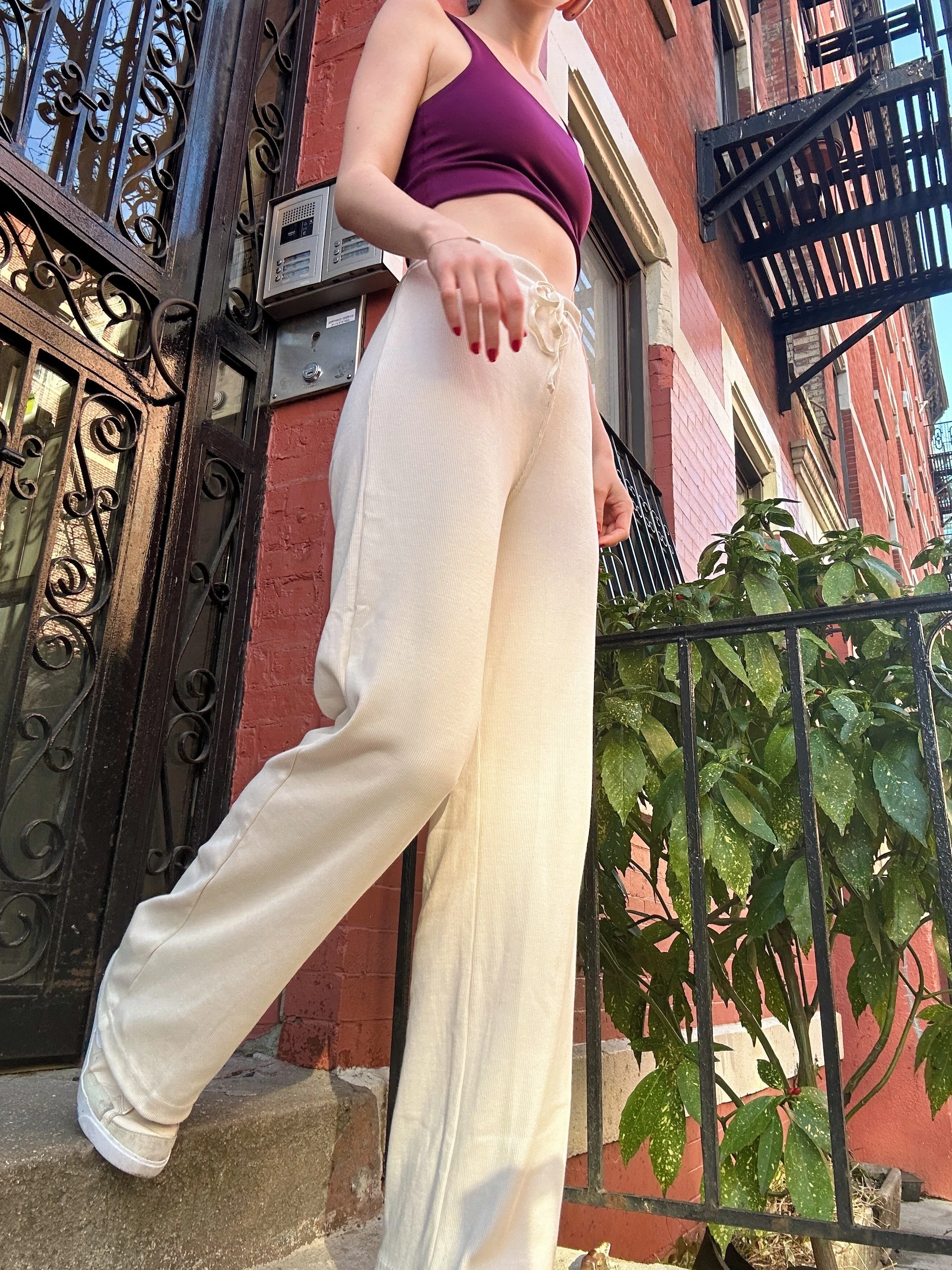 Bamboo Rib Lounge Pants - Image 3
