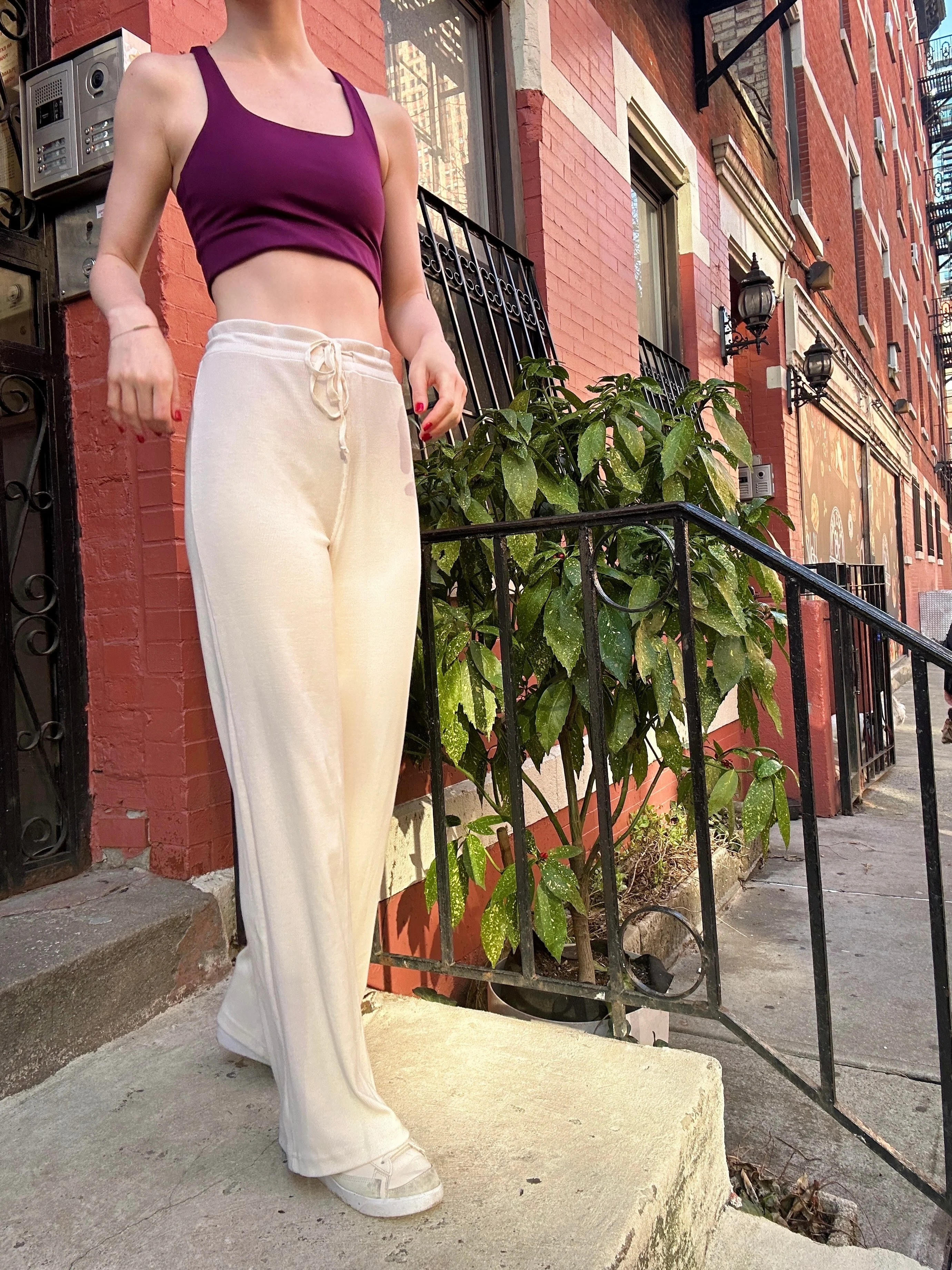 Bamboo Rib Lounge Pants - Image 4