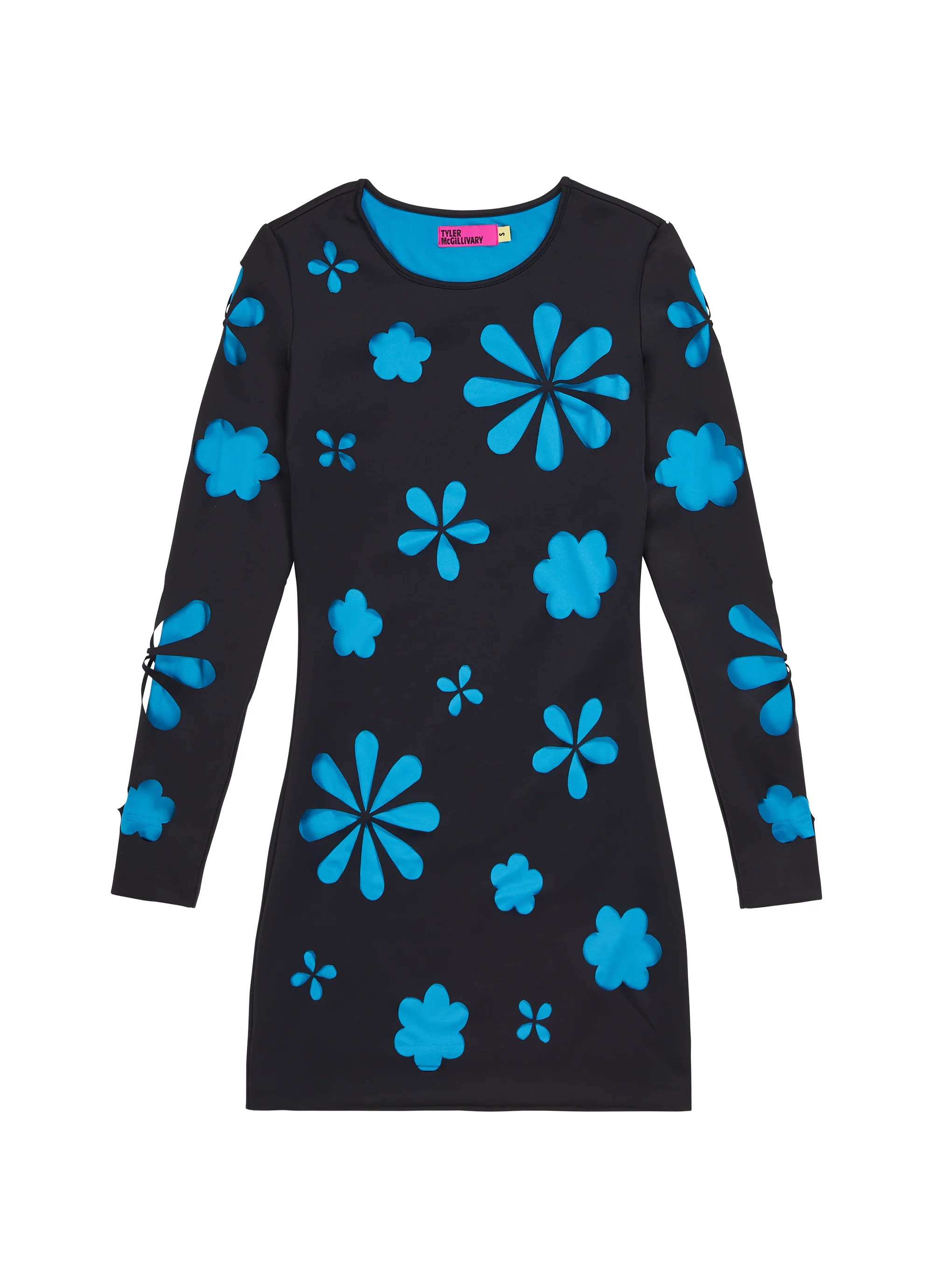 Barry Dress - Blue/Black - Image 2