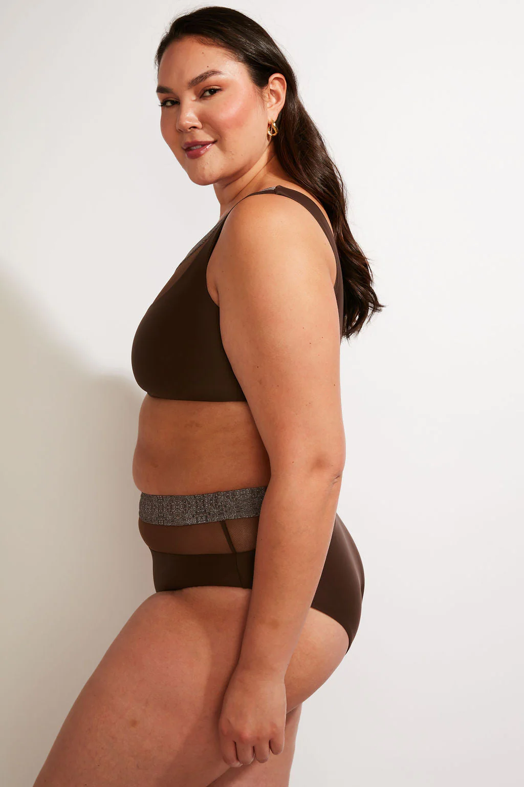 Bay Swim Top II - Espresso - Image 17