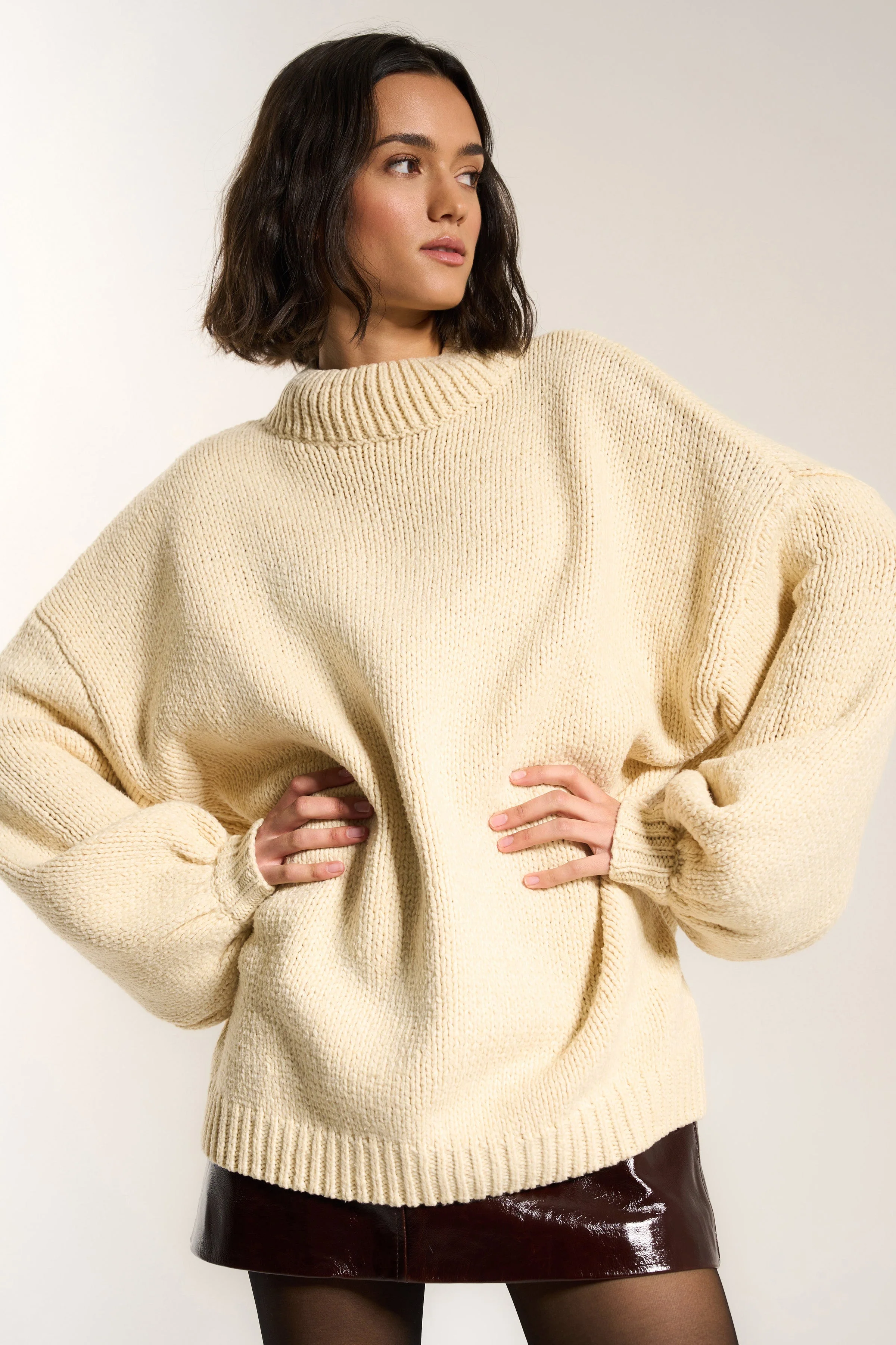 Bellamy Pullover - Swan