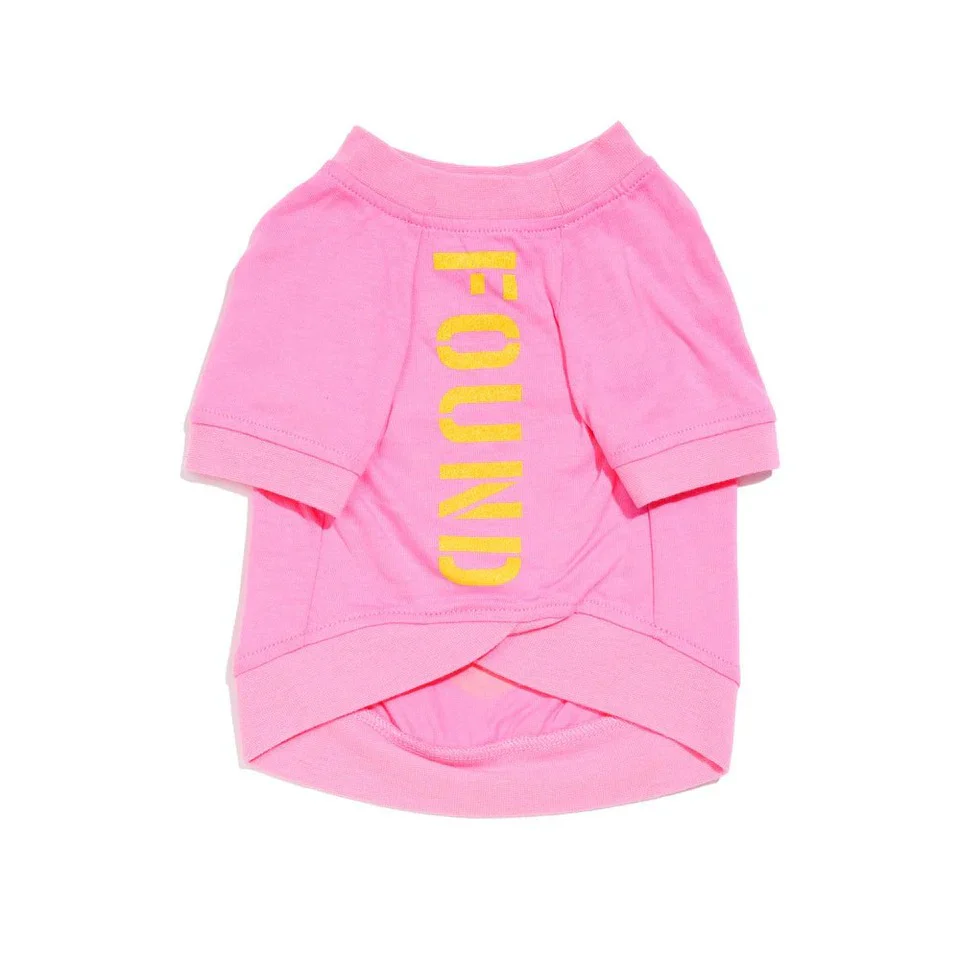 Big Full Heart Animal T-Shirt - Candy Pink & Yellow - Image 2