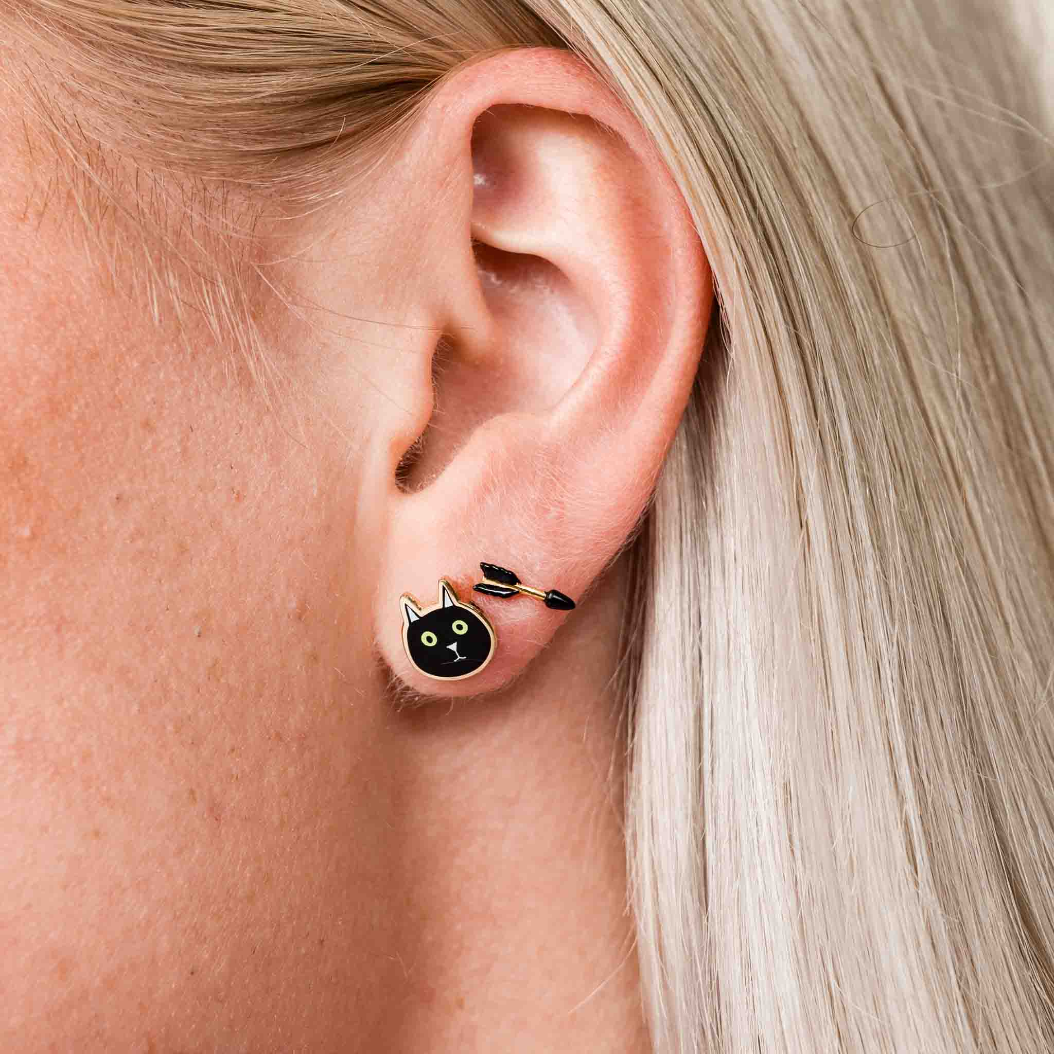 Black Arrow Studs - Image 4