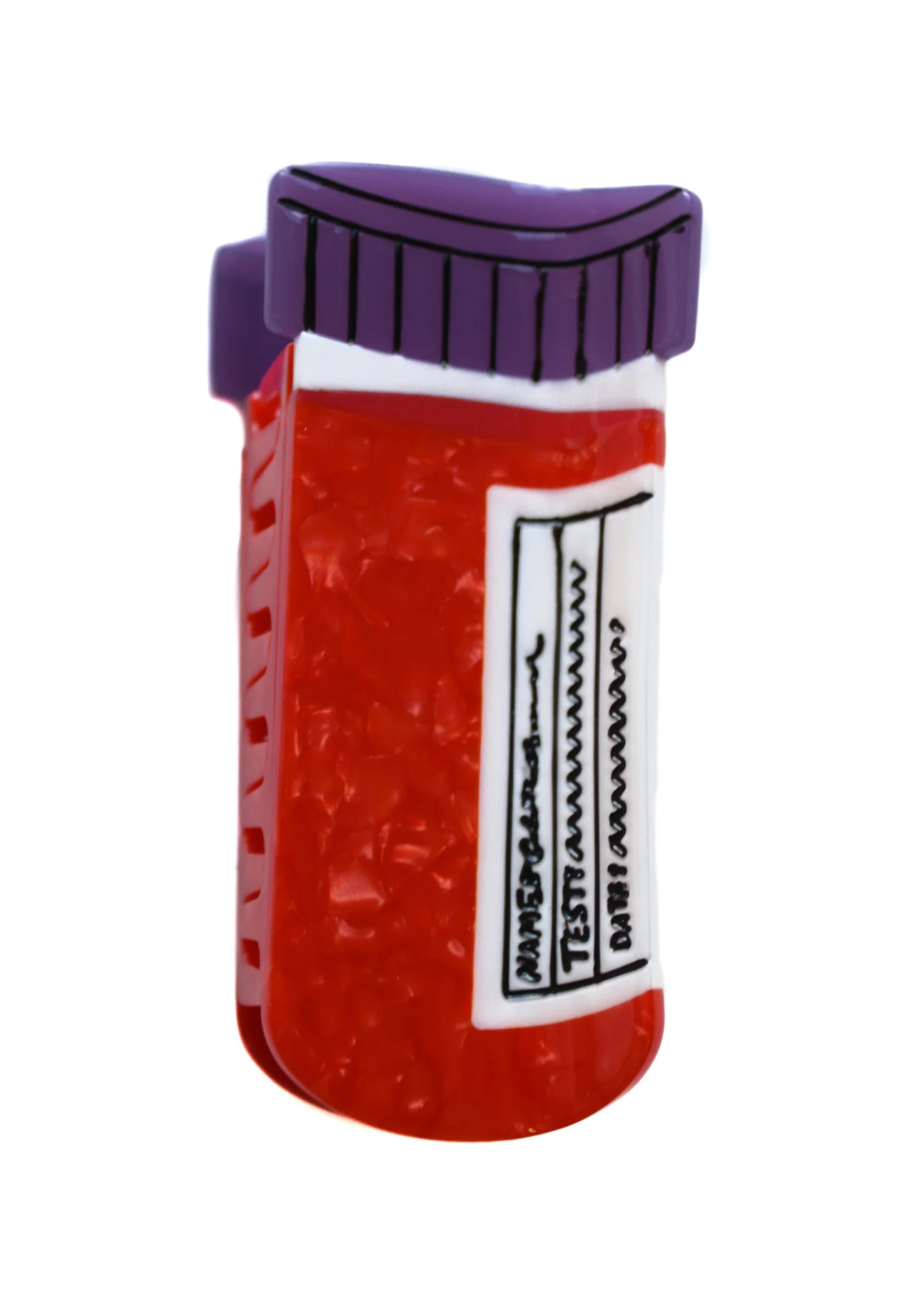 Blood Vial Hair Claw