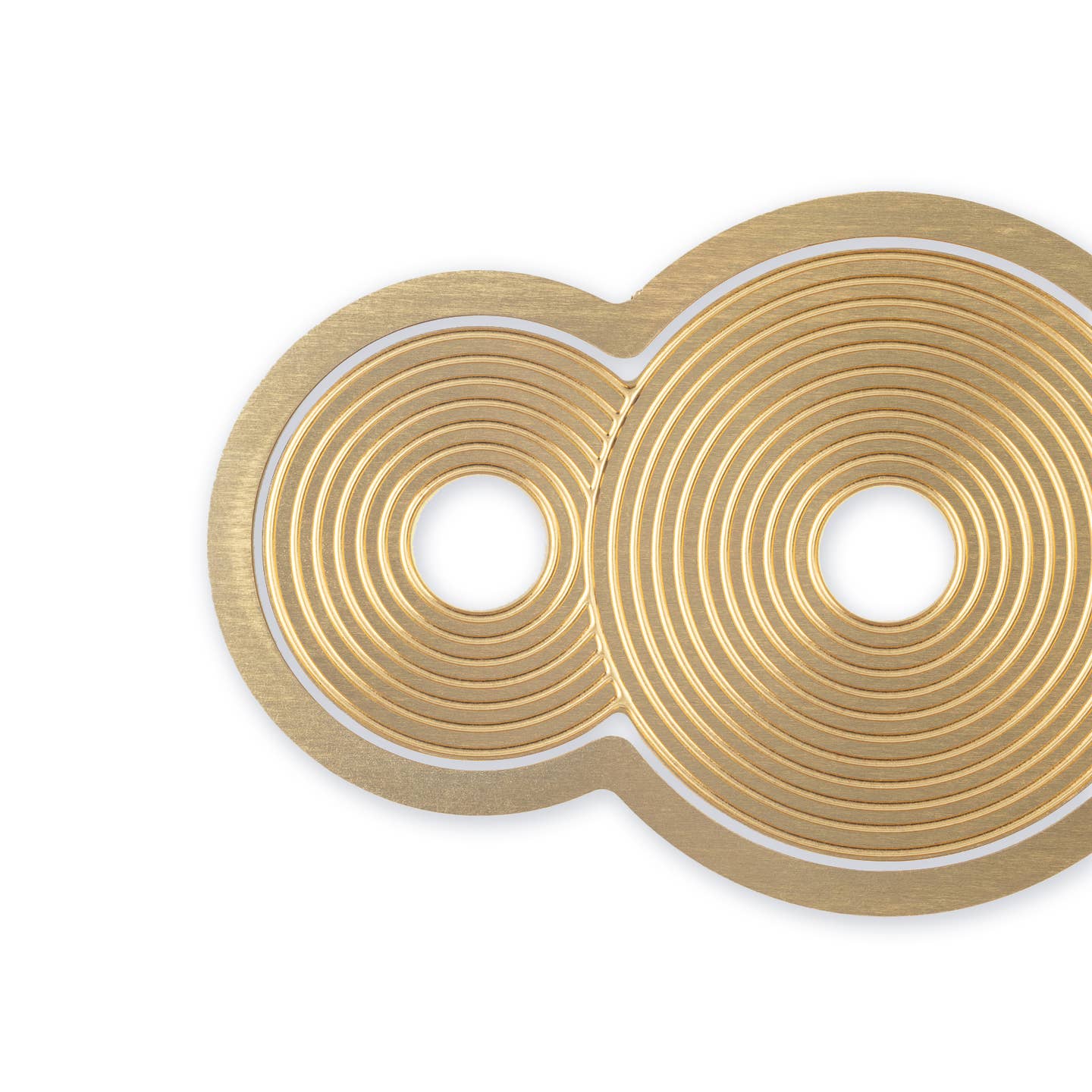 Brass Bookmark - Circlets - Image 3