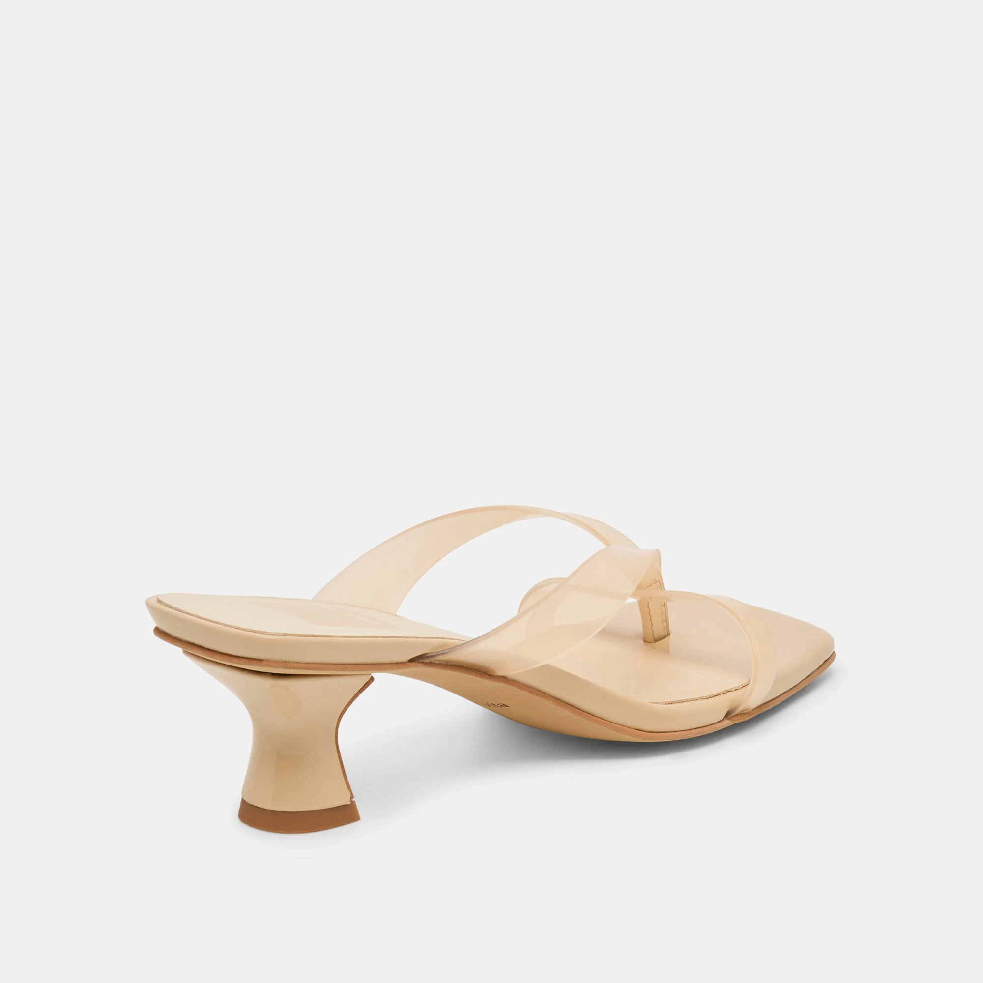 Brevel Vinyl Heels - Praline Jelly - Image 5