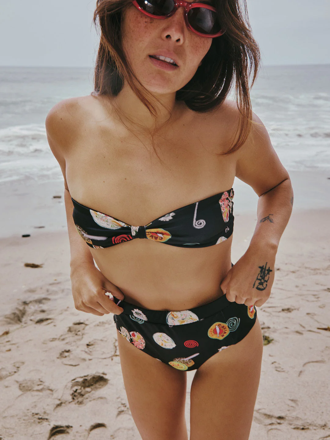 Brooke Top - Caviar Dreams Black
