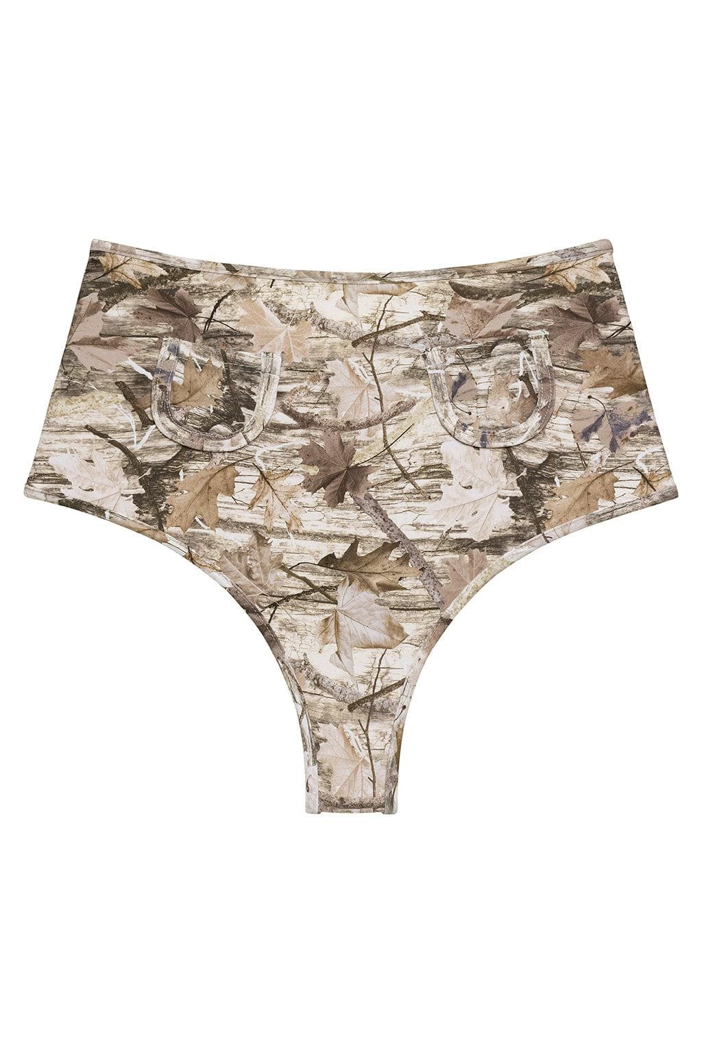 Camo Polly Bikini Bottom - Image 2