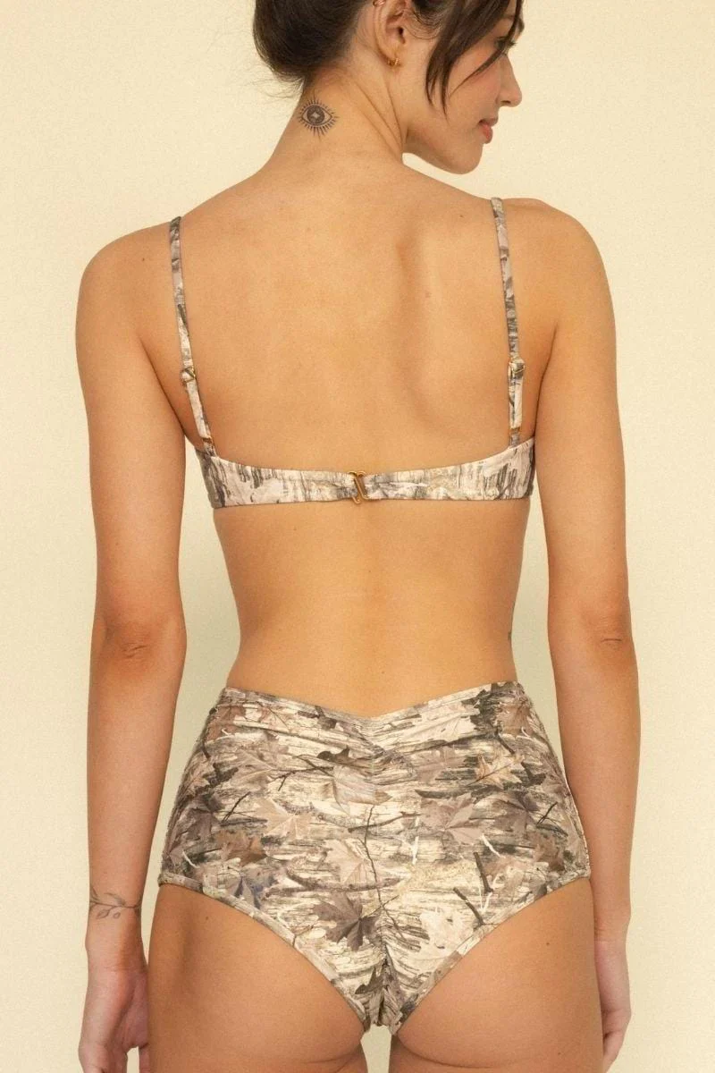 Camo Polly Bikini Bottom - Image 5
