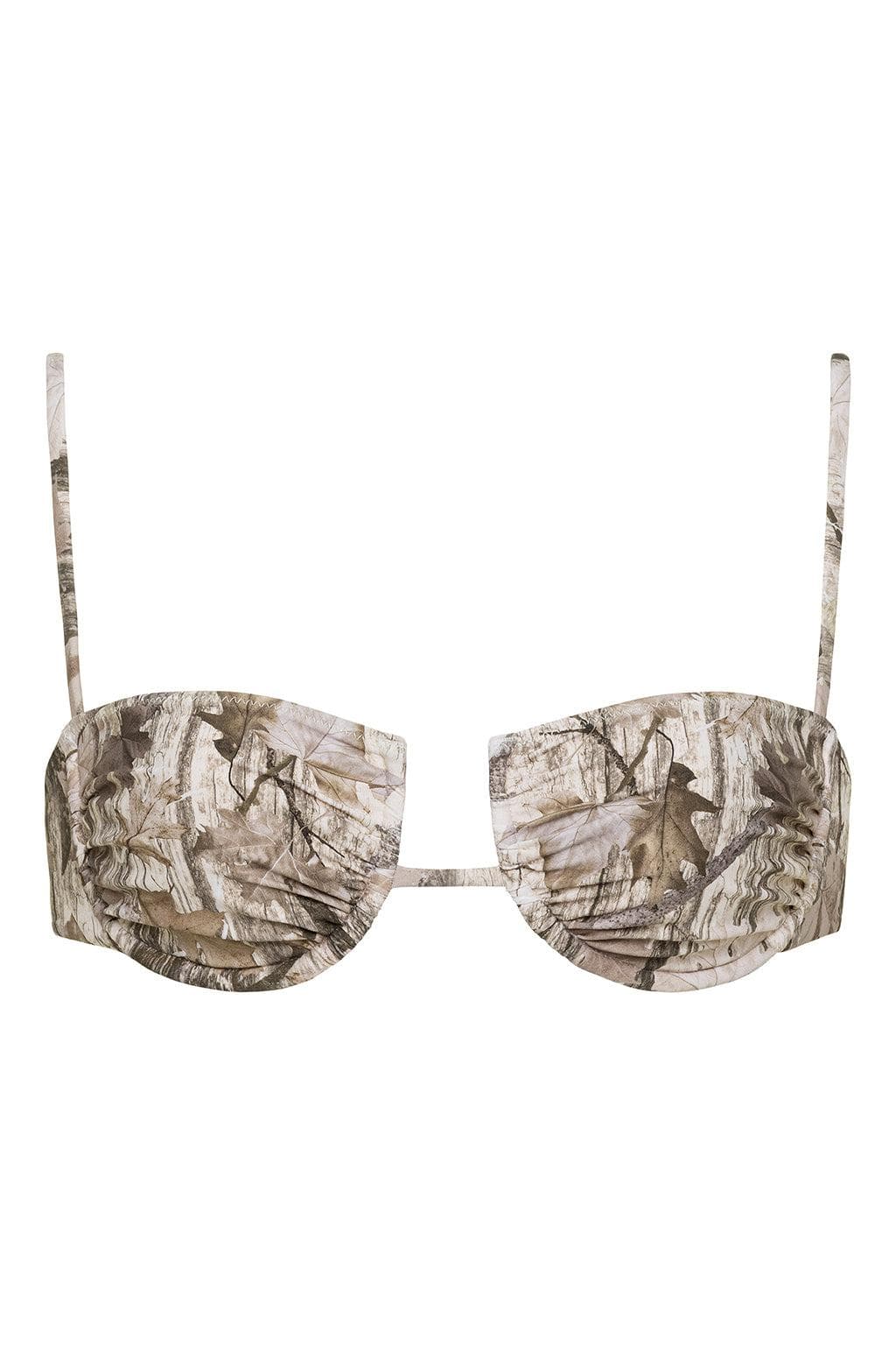 Camo Simonette Bikini Top - Image 2