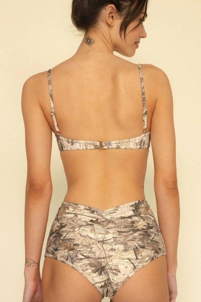 Camo Simonette Bikini Top - Image 6