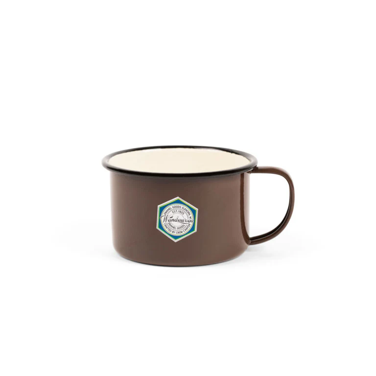 Camp Wandawega x CCH Soup Mug - Brown & Cream
