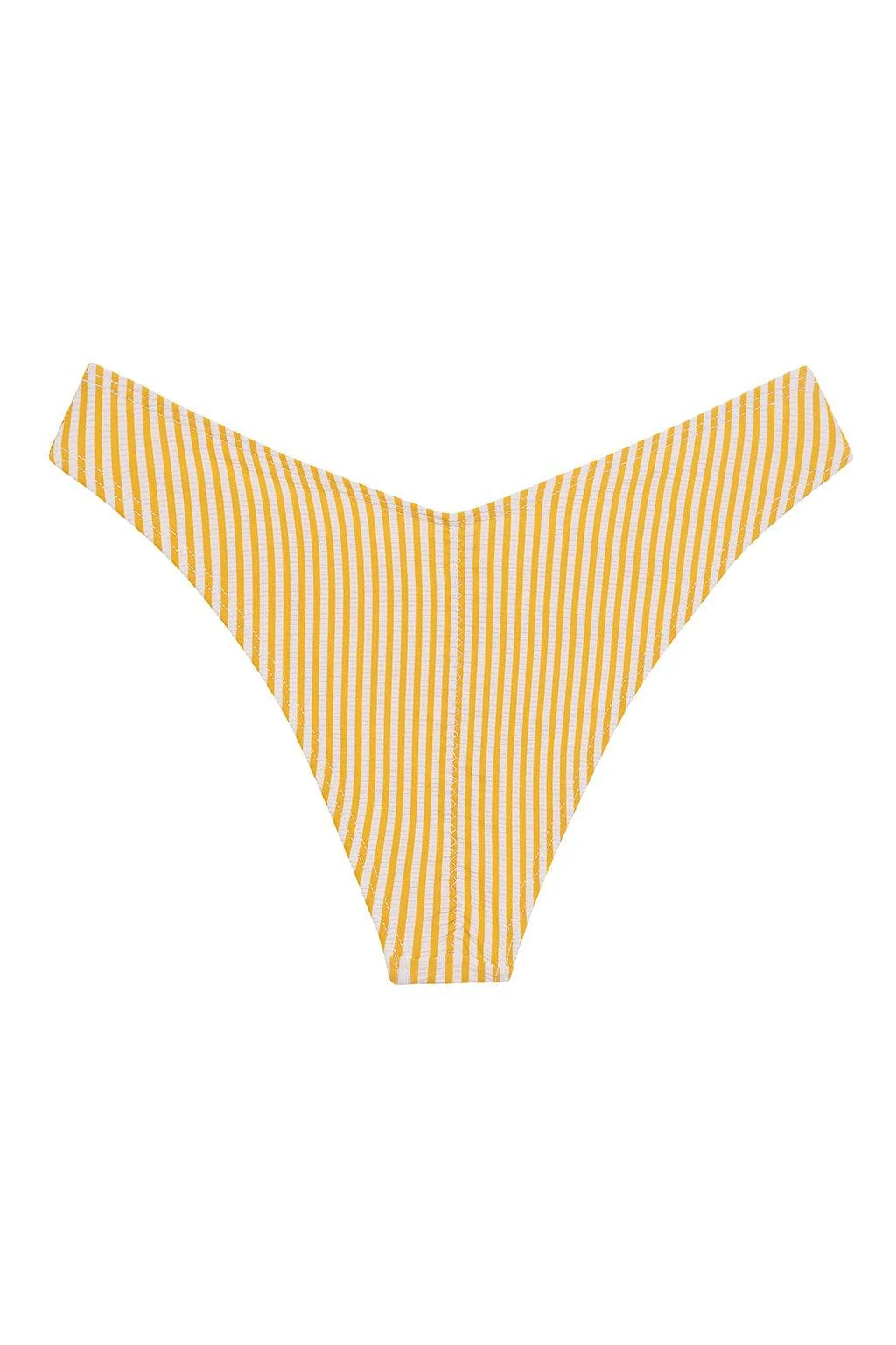Canary Stripe Lulu Bikini Bottom - Image 3