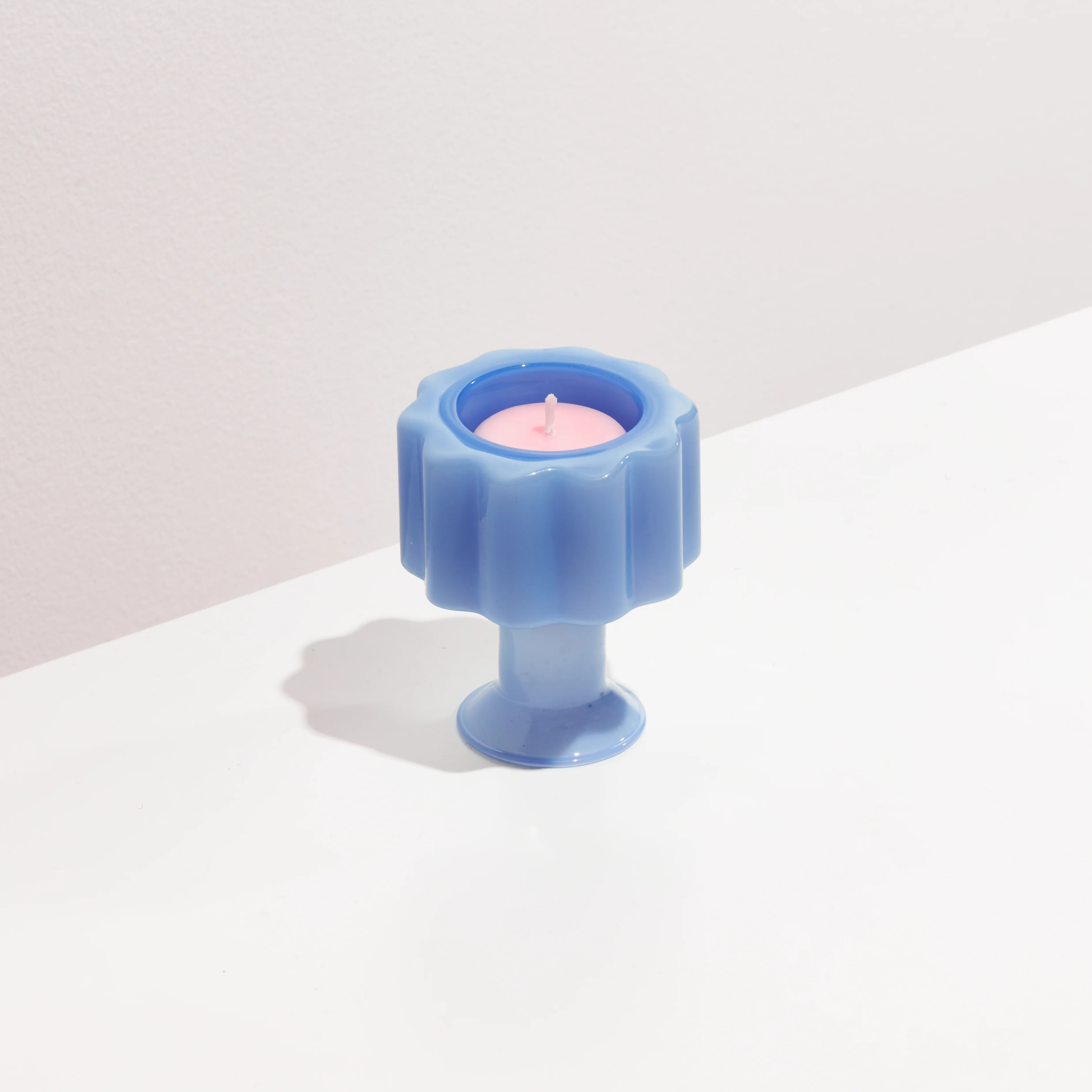 Wave Candle Holder - Blue - Image 2
