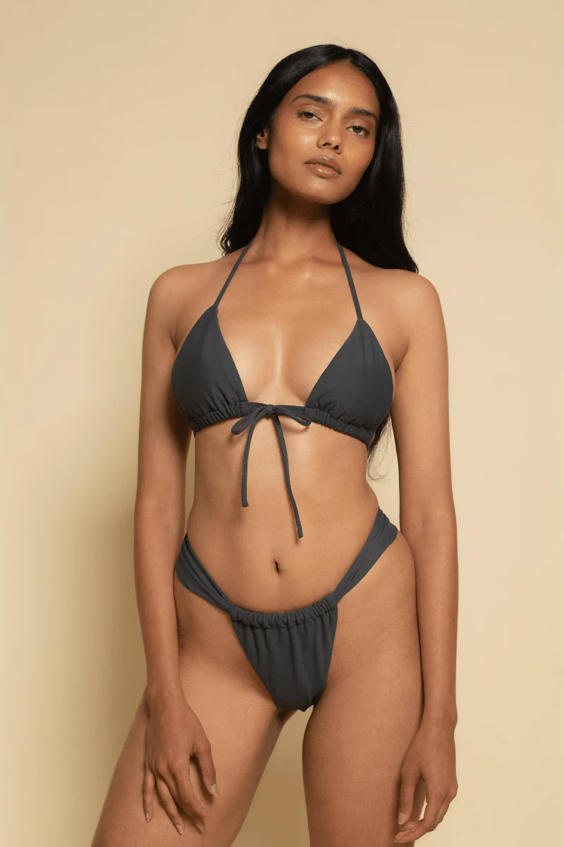 Charcoal Sandra Bikini Bottom - Image 3