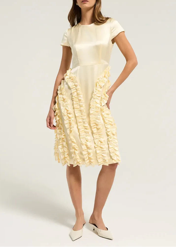 Claire Dress - Butter - Image 4