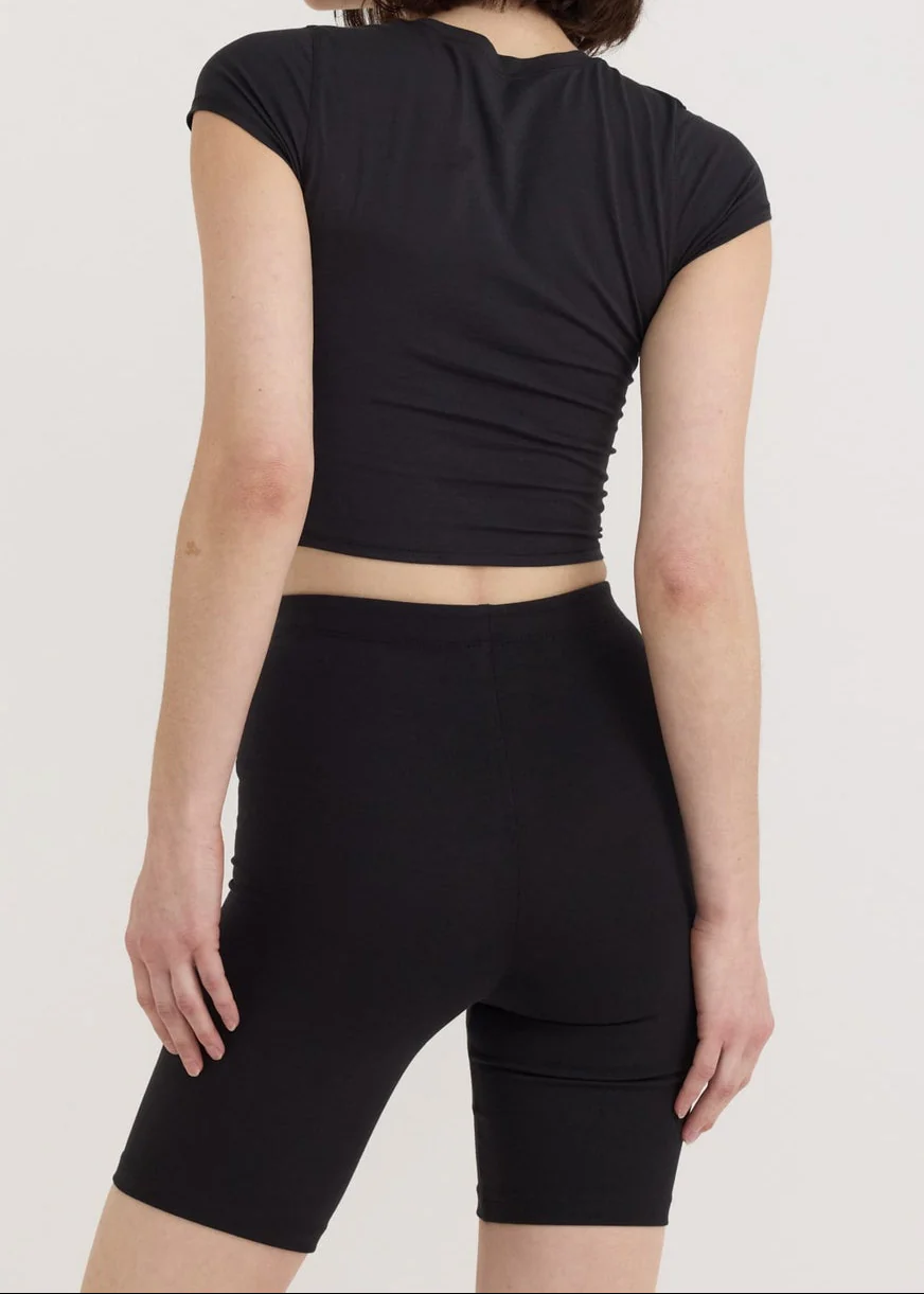 Core Bike Shorts - Black - Image 2
