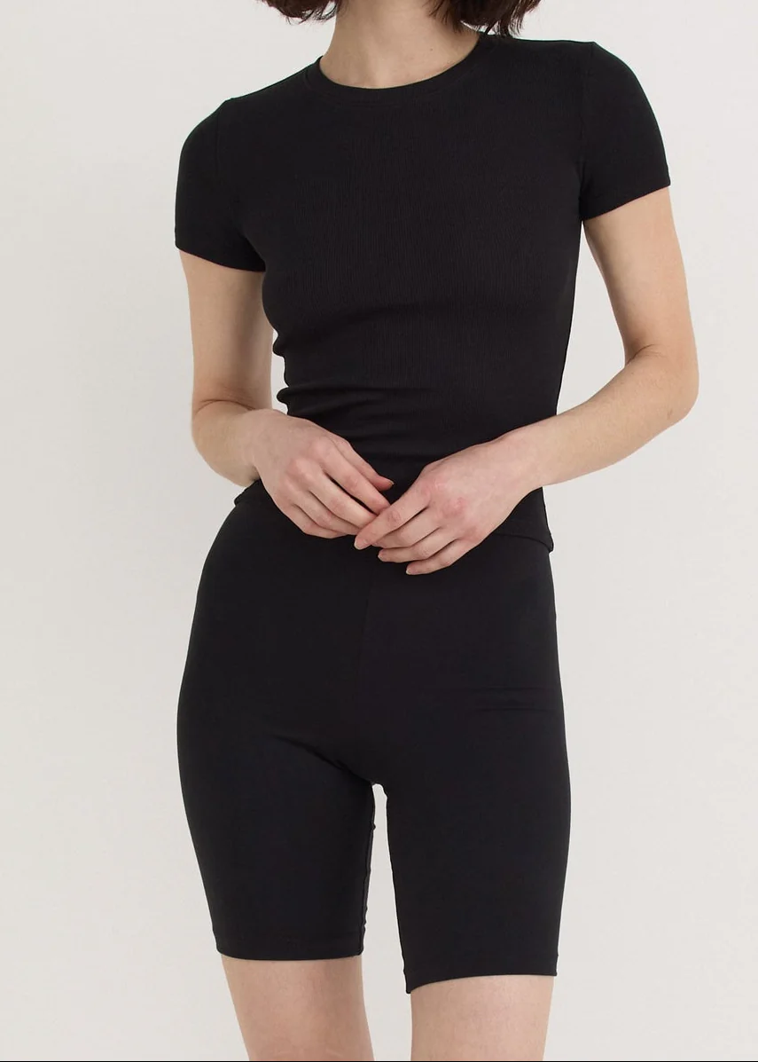 Core Bike Shorts - Black - Image 3