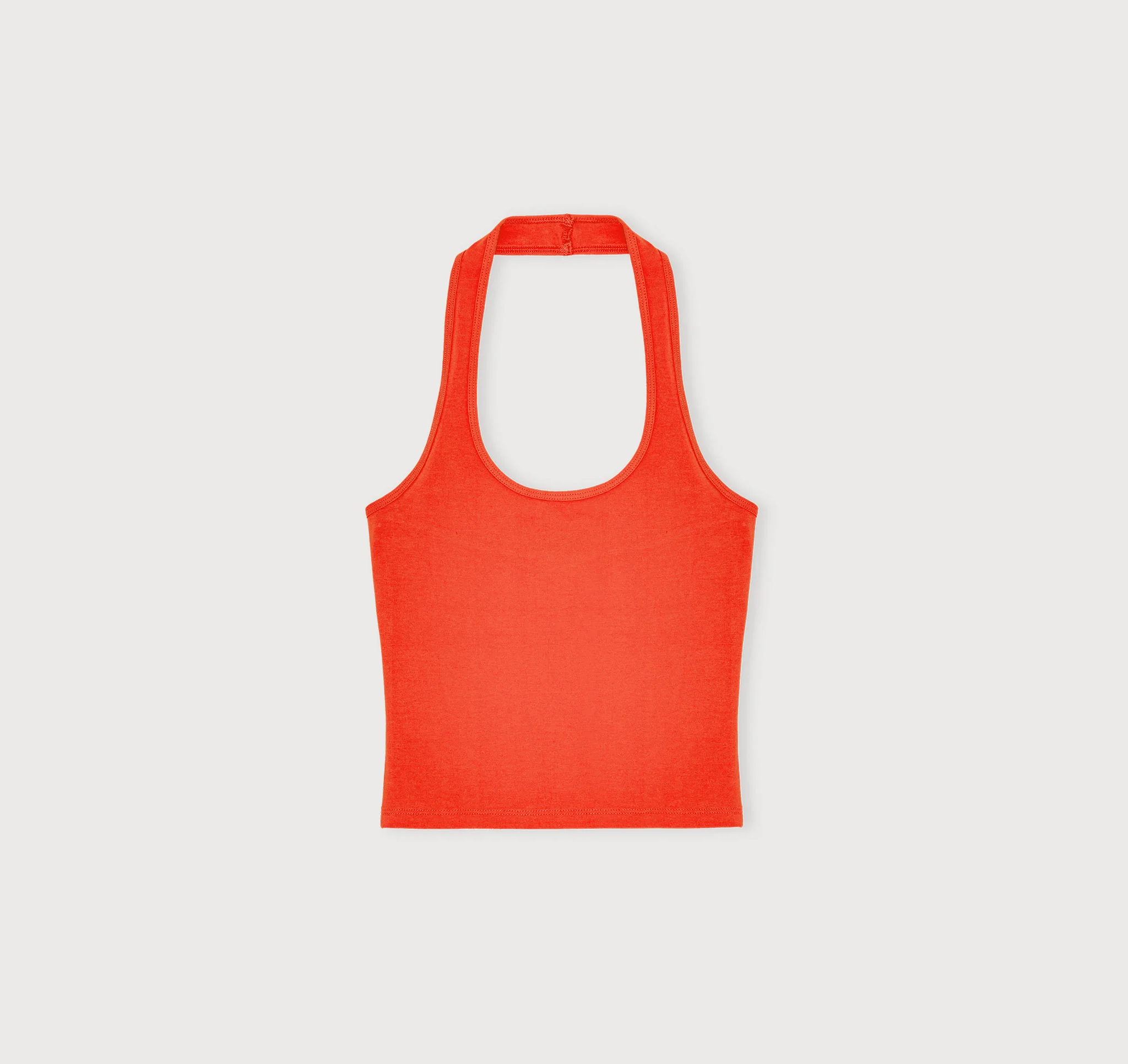 Core Halter Top - Vibrant Red - Image 2