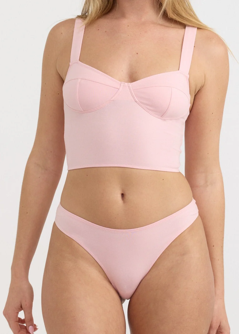 Core Icon Brazilian Briefs - Marshmallow Pink