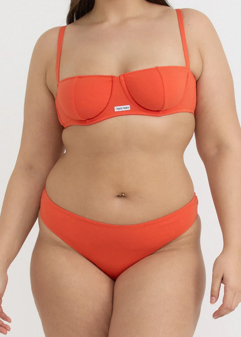 Core Icon Brazilian Briefs - Vibrant Red