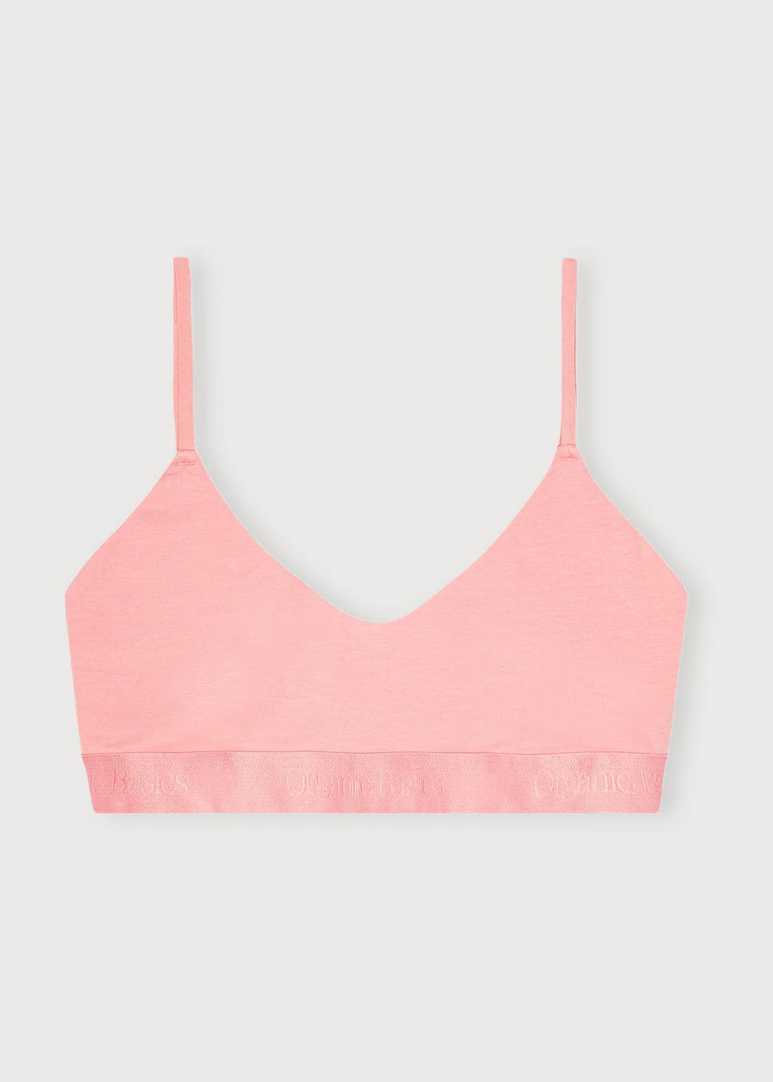 Core Open Back Scoop Bralette - Marshmallow Pink