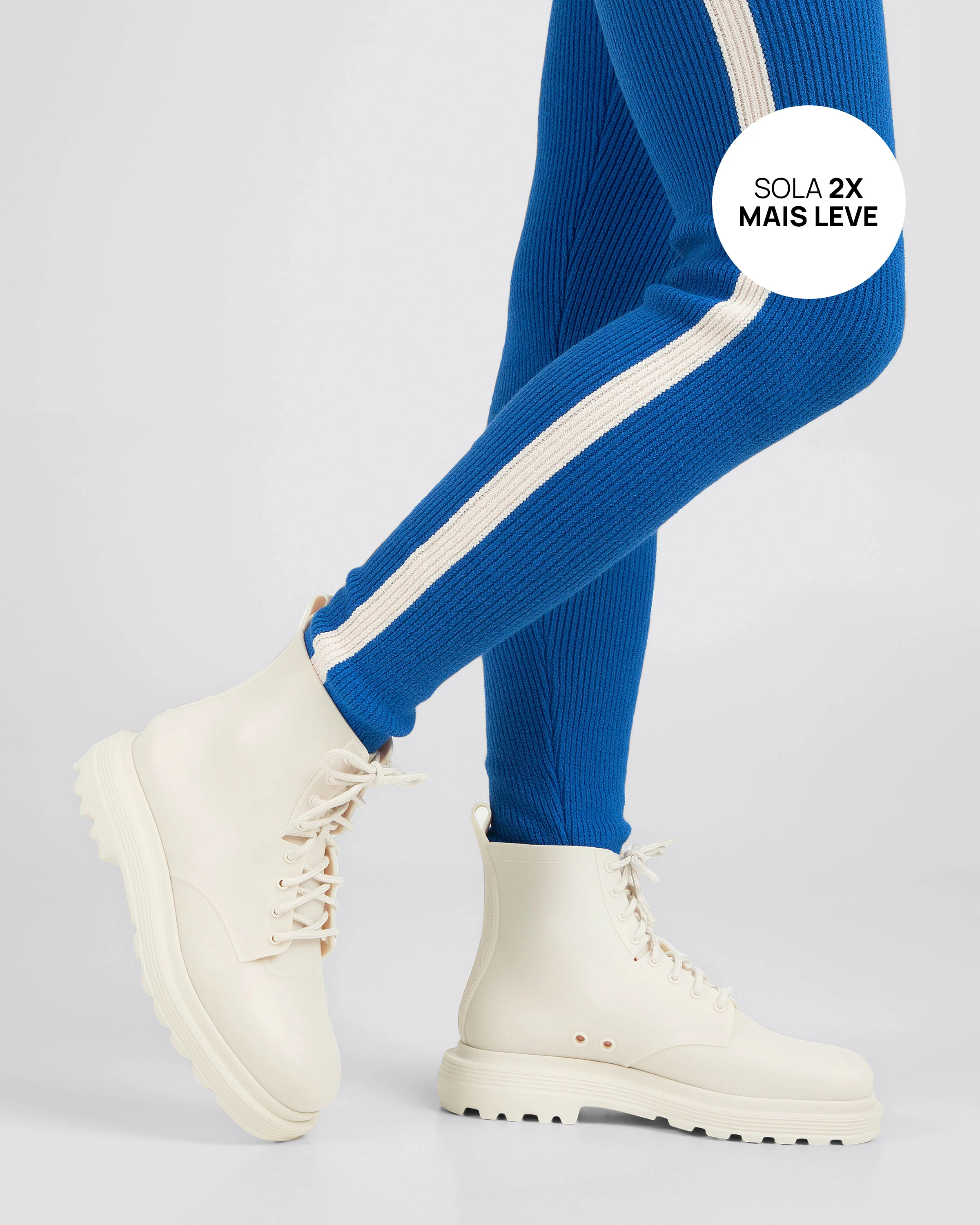 Coturno Soft Boot - Beige