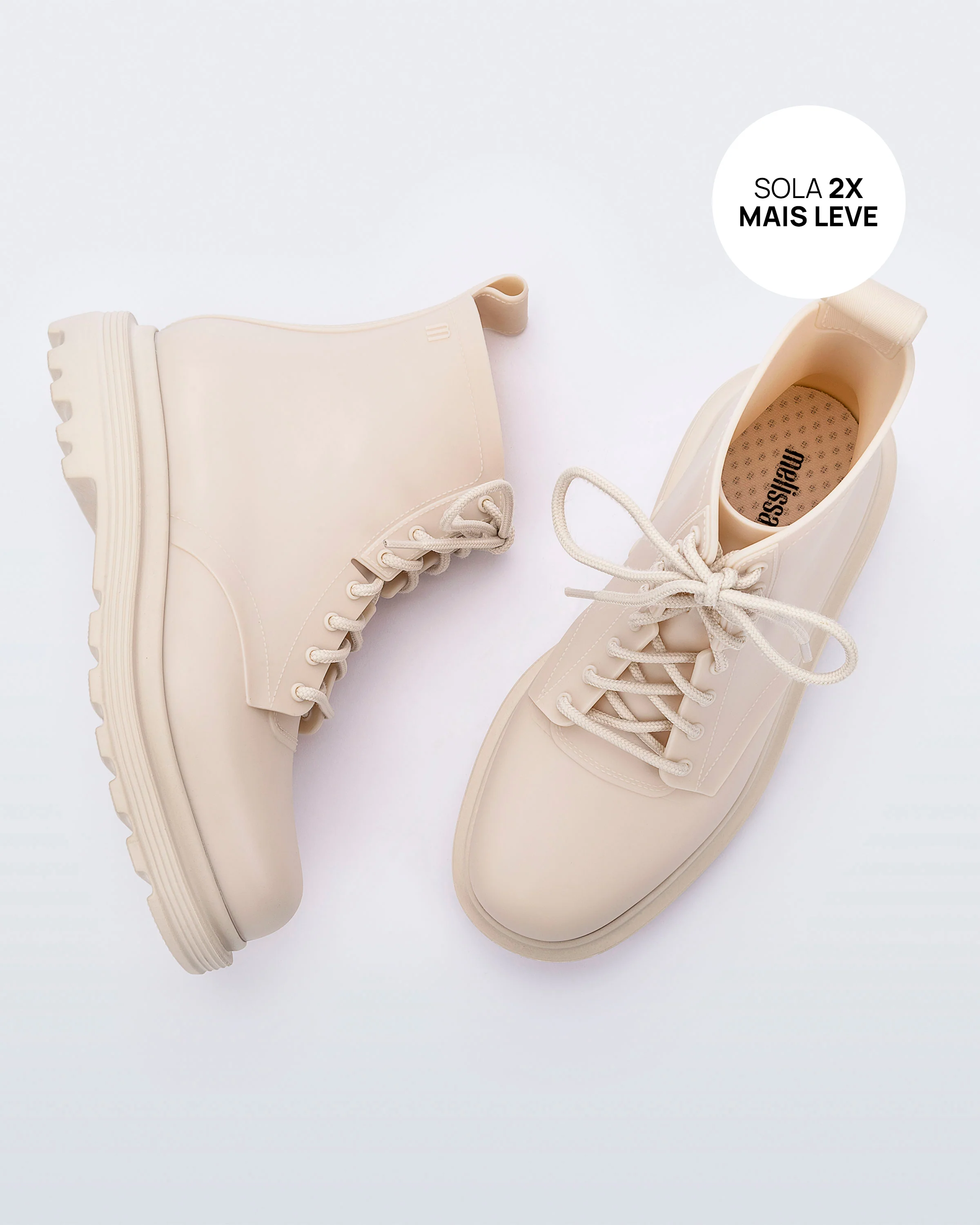 Coturno Soft Boot - Beige - Image 3