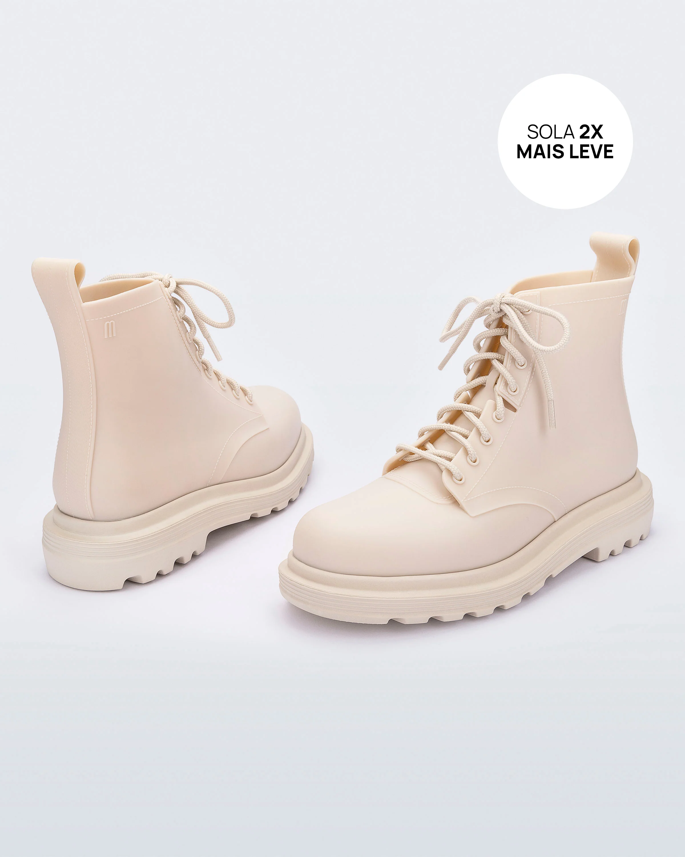 Coturno Soft Boot - Beige - Image 4