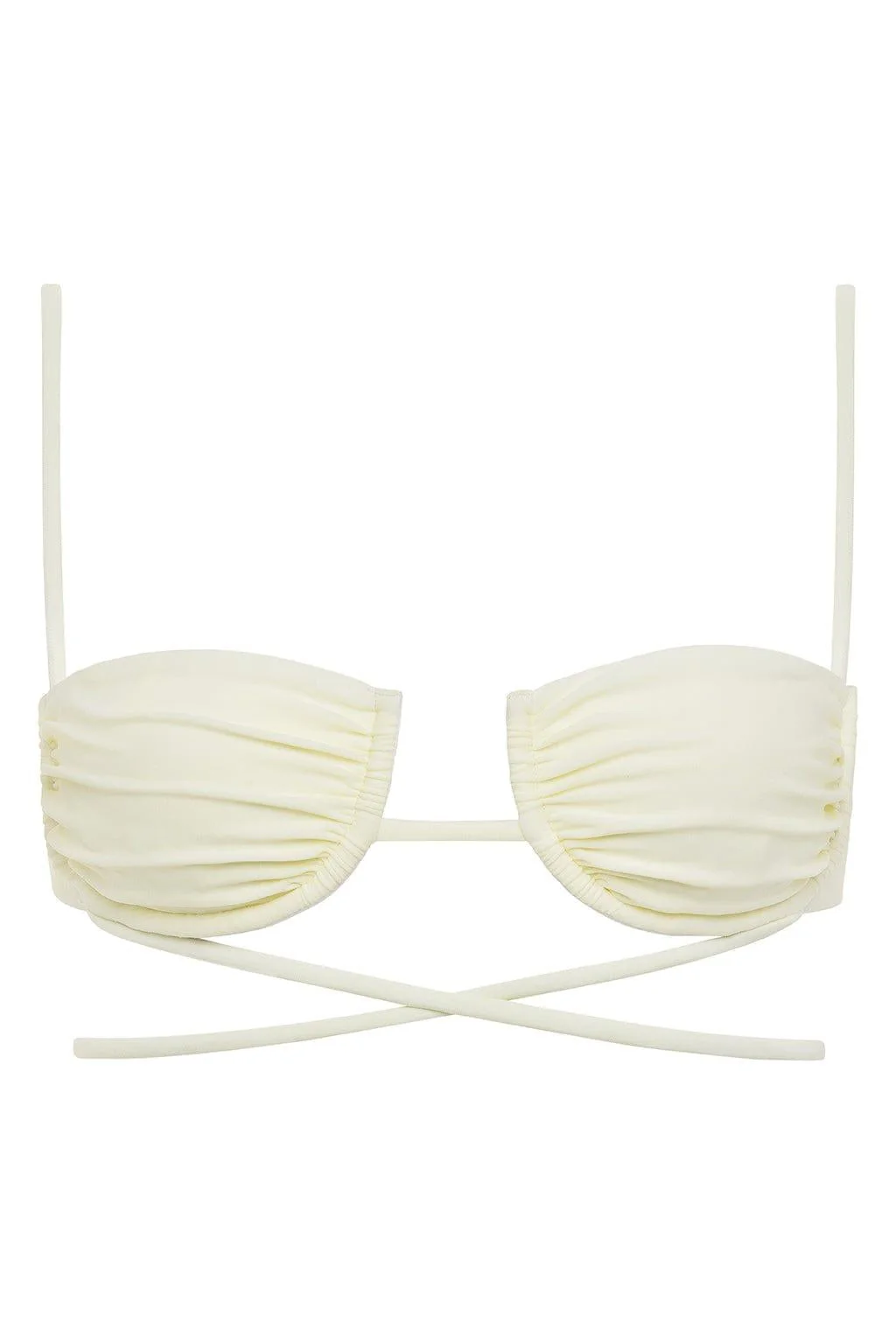 Cream Simone Bikini Top - Image 2