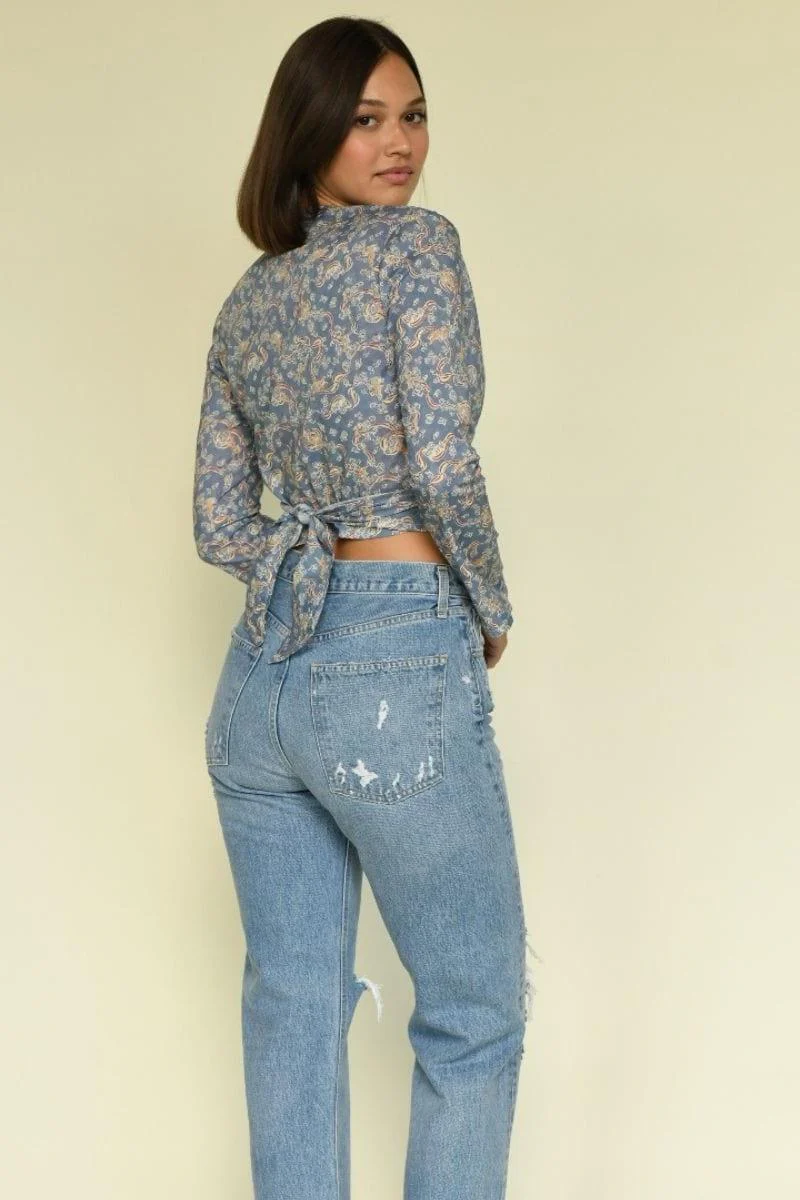 Cupid Wrap Top - Image 3