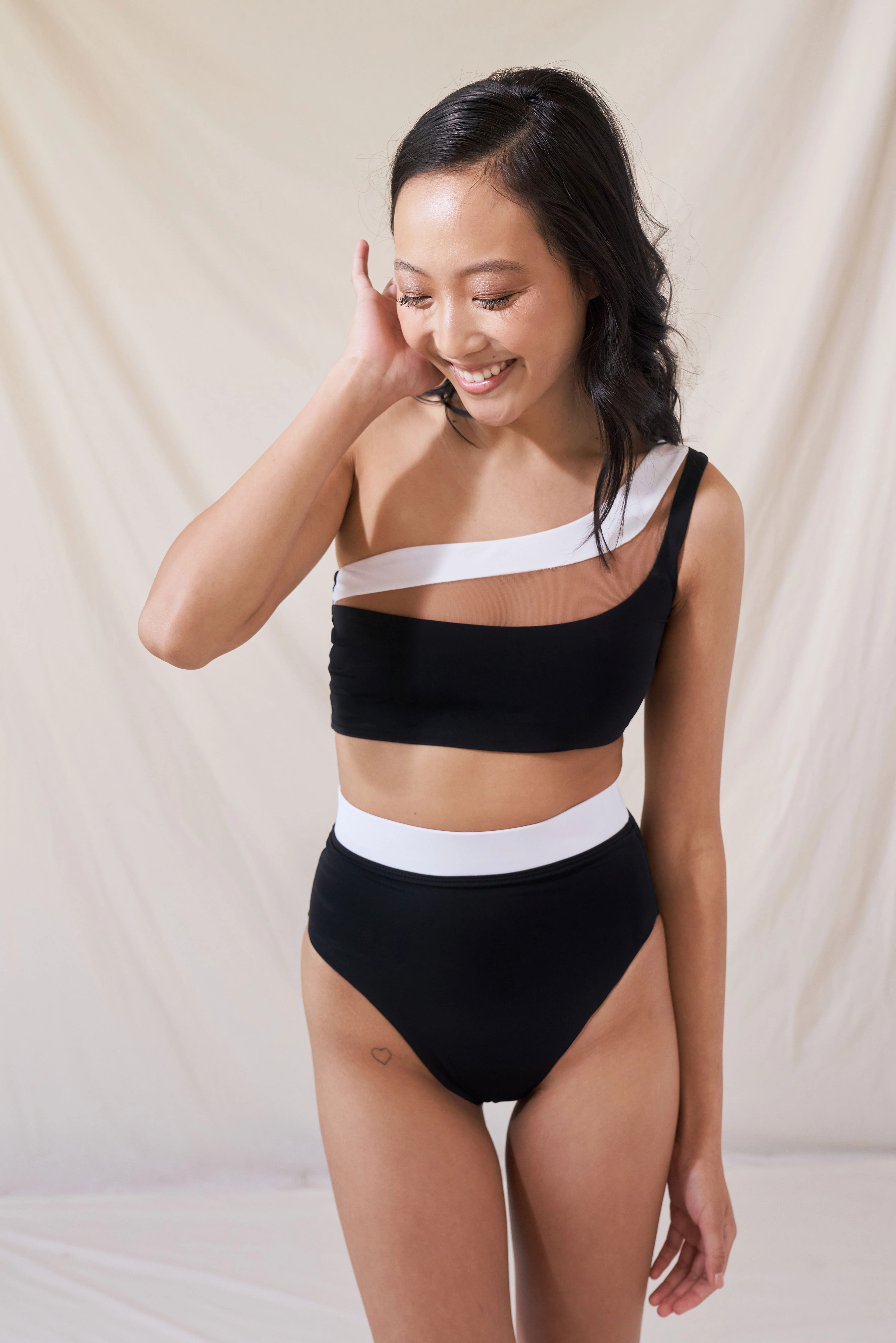 Current Swim Bottom - Black - Image 3