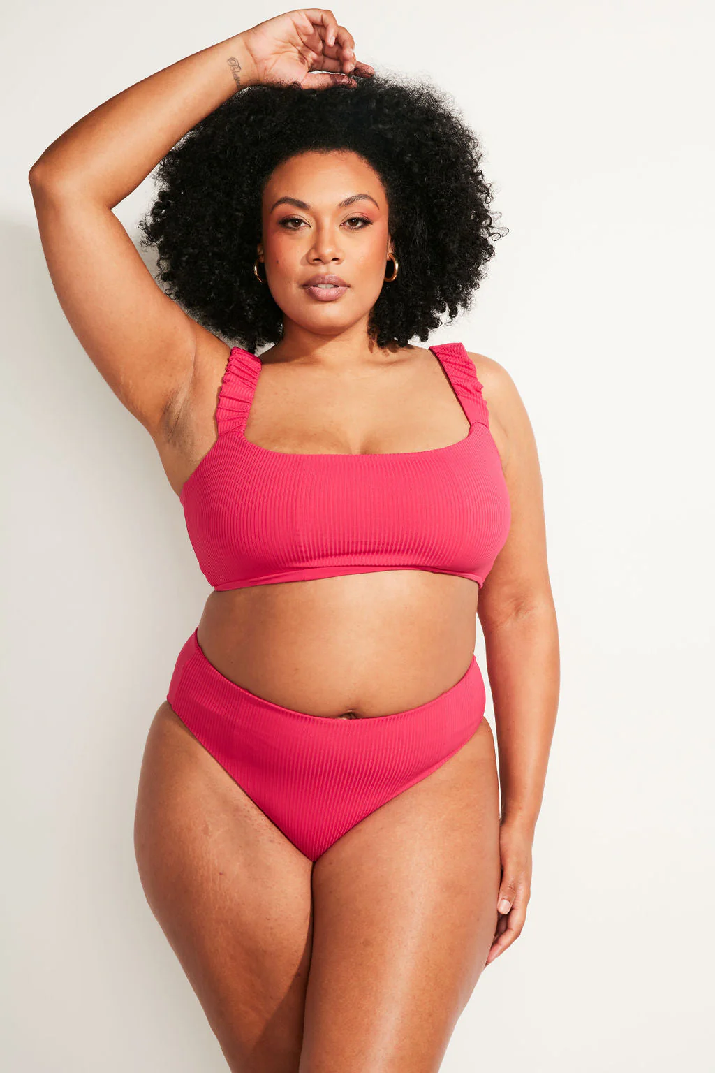 Current Swim Bottom II - Raspberry - Image 11
