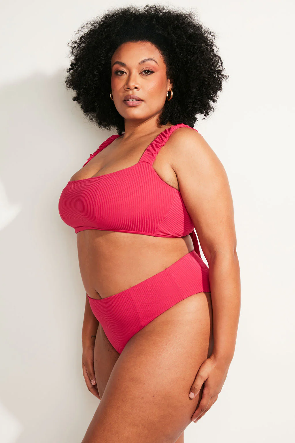 Current Swim Bottom II - Raspberry - Image 12