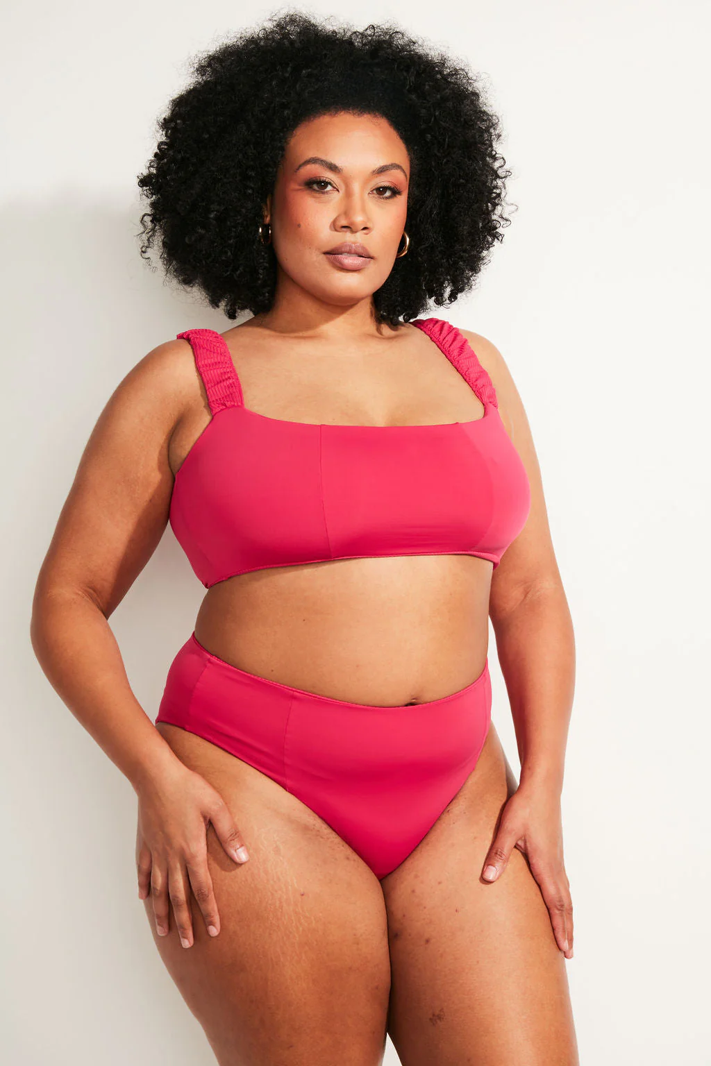 Current Swim Bottom II - Raspberry - Image 16