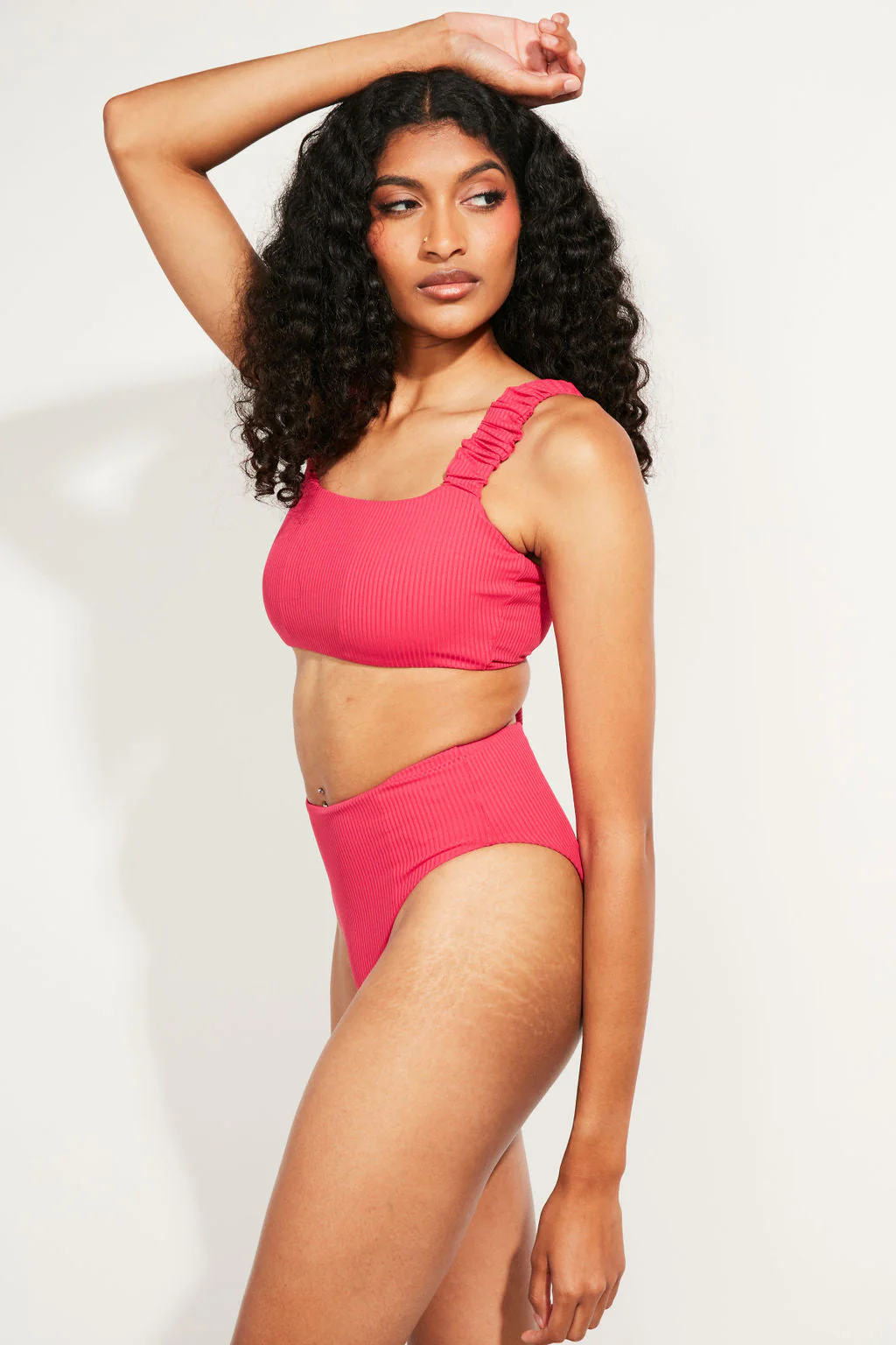 Current Swim Bottom II - Raspberry - Image 5